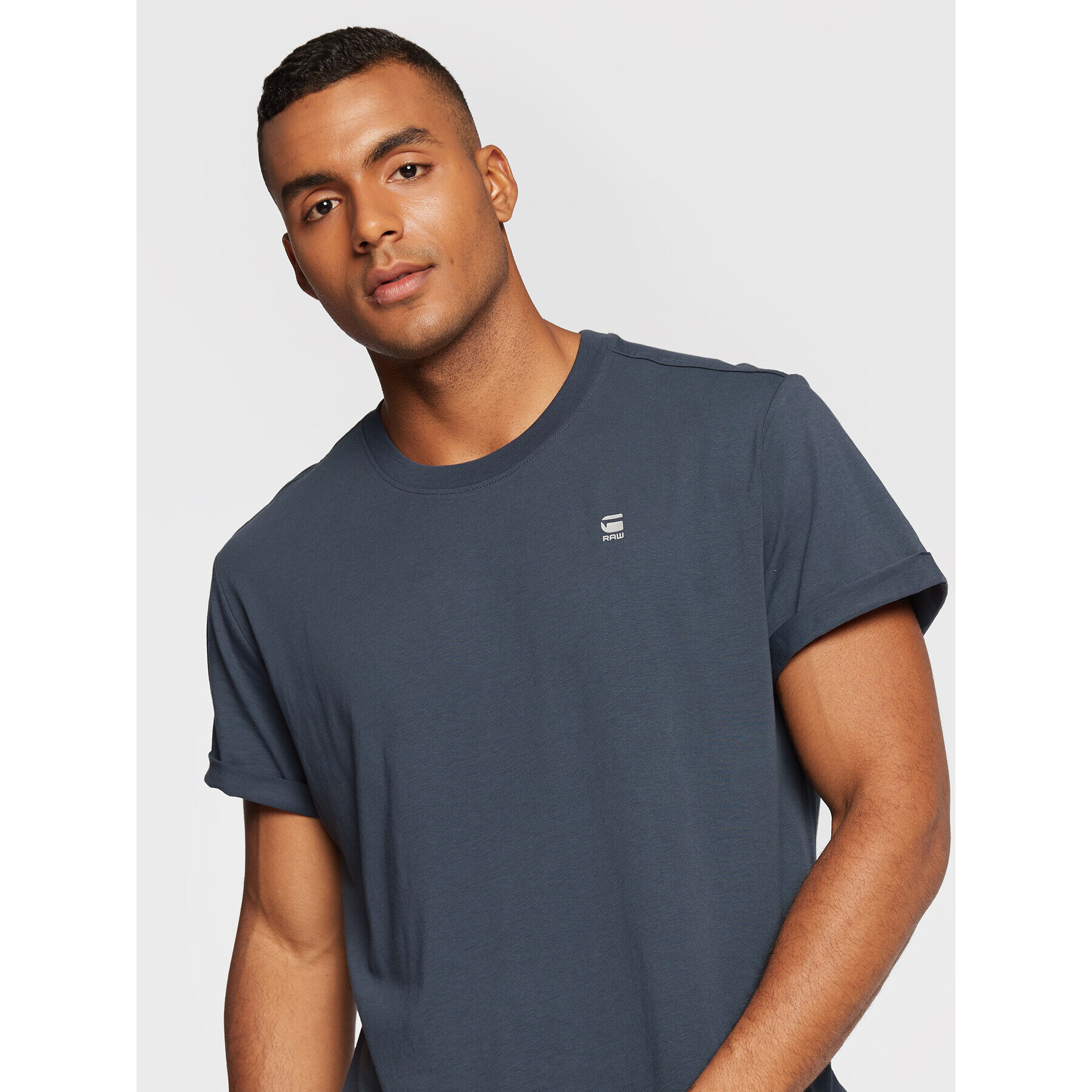 G-Star Raw Тишърт Lash D16396-B353-863 Син Regular Fit - Pepit.bg