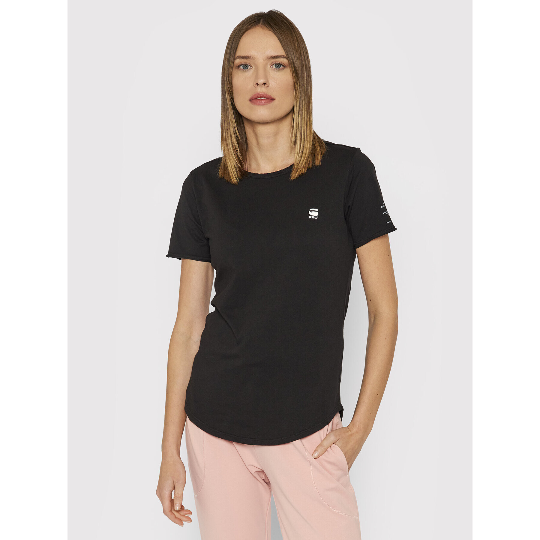 G-Star Raw Тишърт Mysid D20483-C506-6484 Черен Regular Fit - Pepit.bg