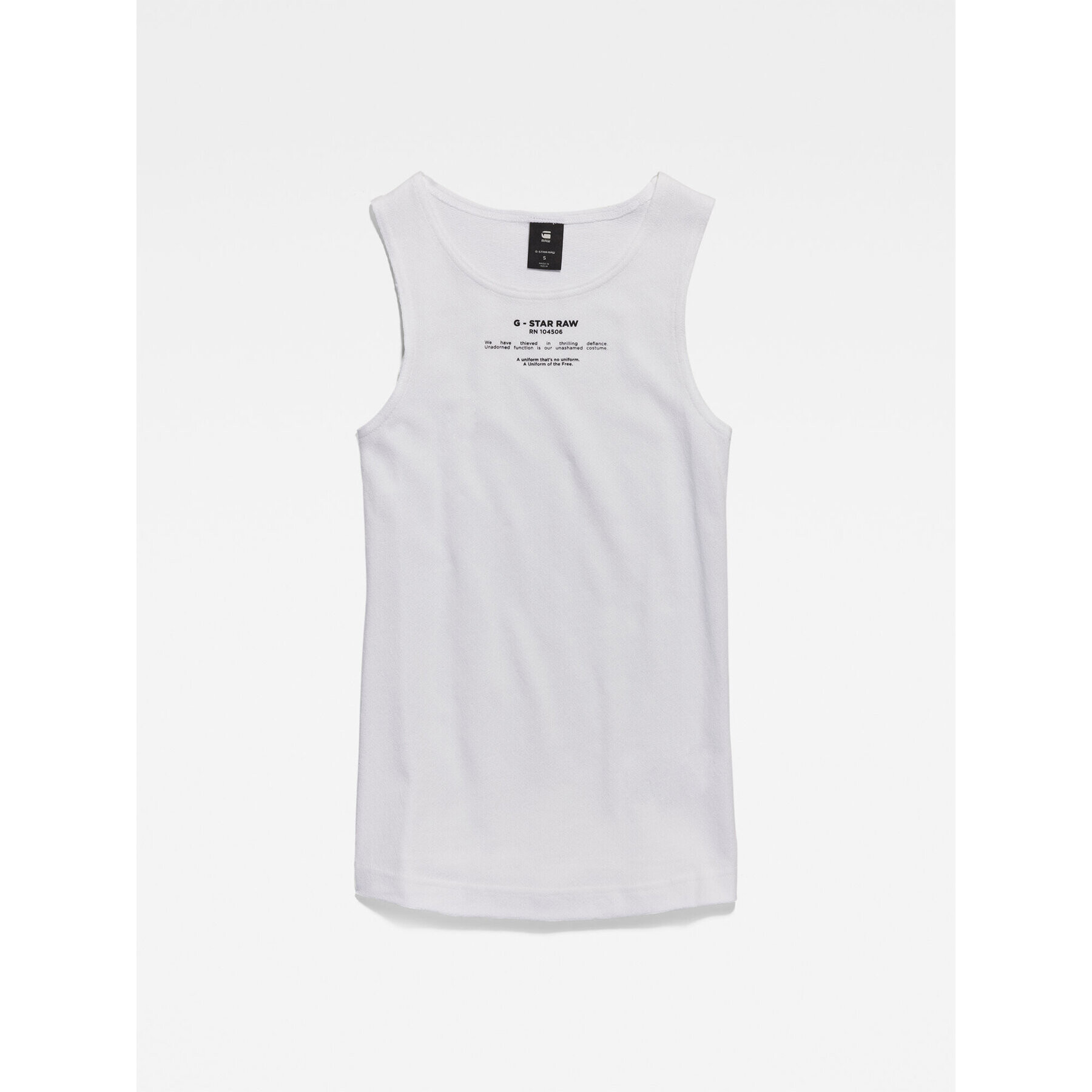 G-Star Raw топ D22830-D269-110 Бял Slim Fit - Pepit.bg