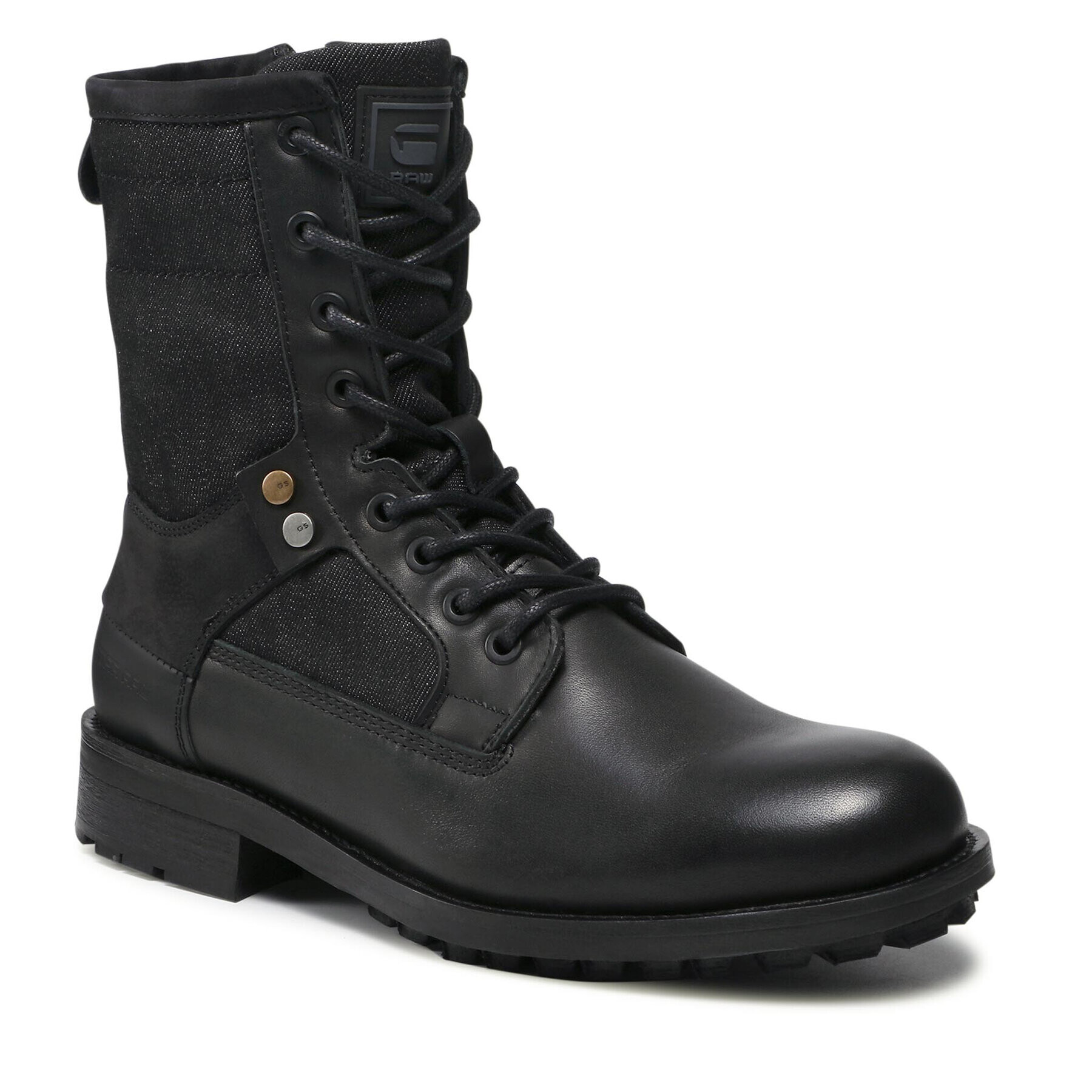 G-Star Raw Туристически oбувки Patton VI High Dnm 2142 012802 Черен - Pepit.bg