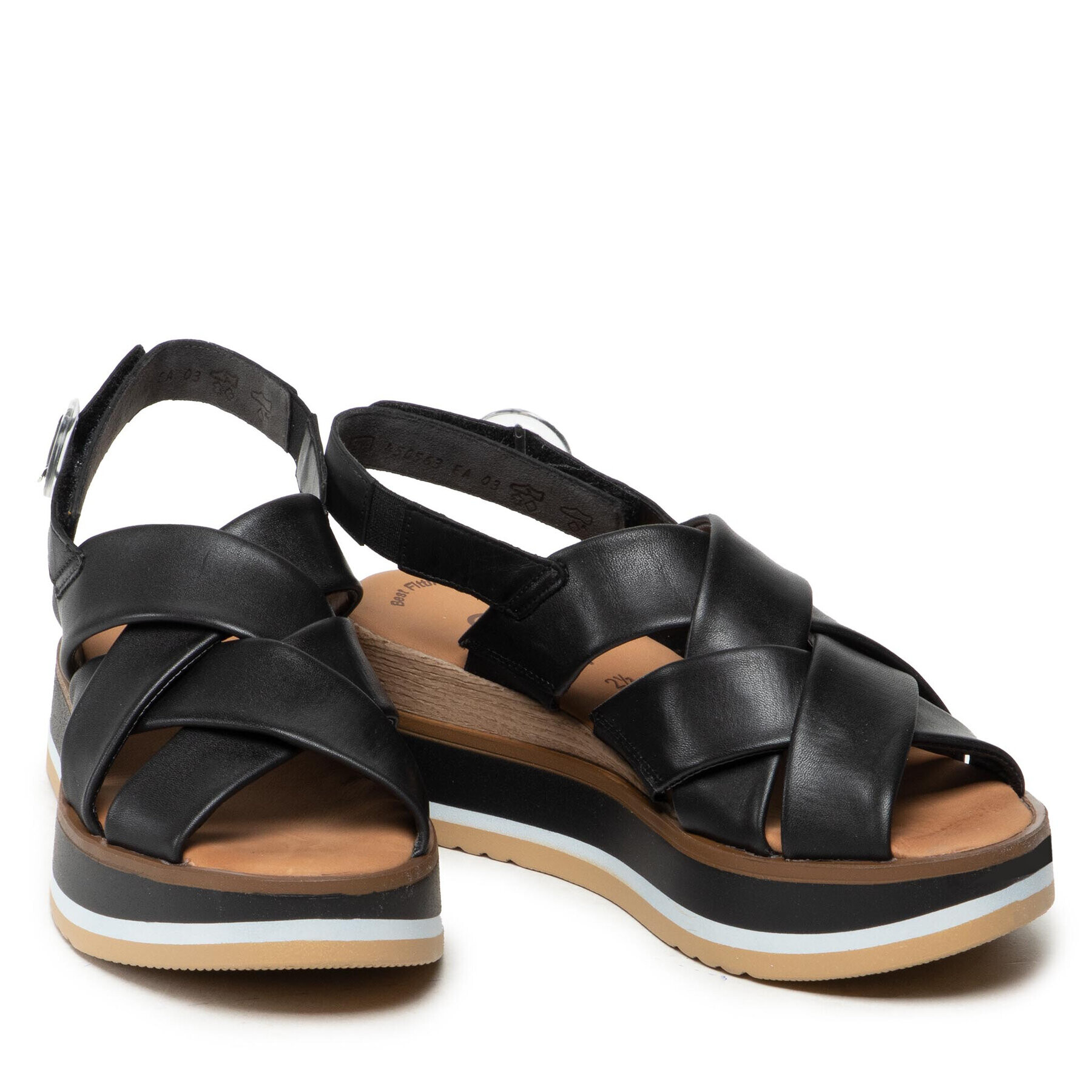 Gabor Сандали 84.682.27 Черен - Pepit.bg
