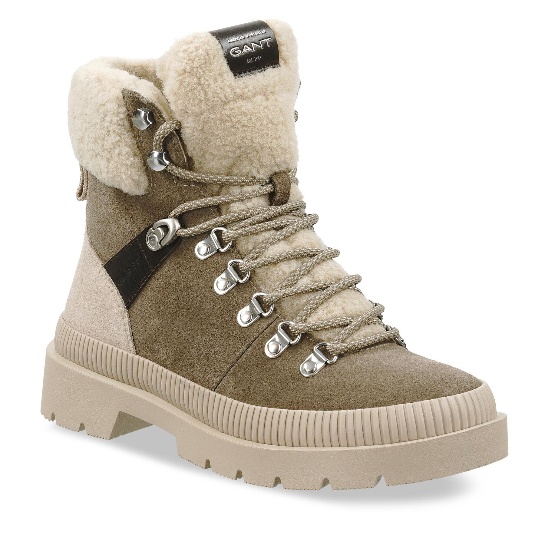 Gant Апрески Frenzyn Mid Boot 27543338 Бежов - Pepit.bg