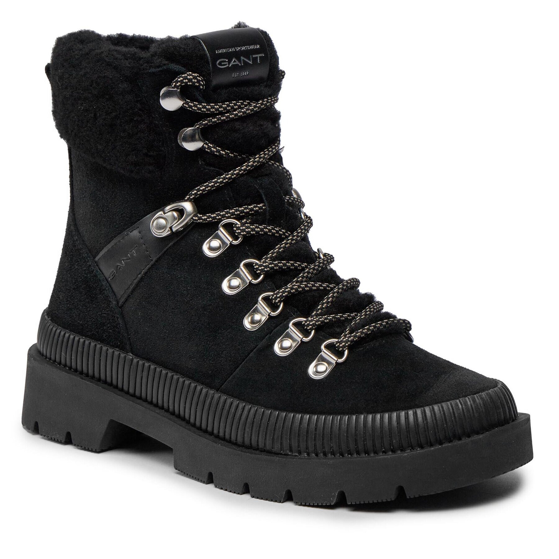 Gant Апрески Frenzyn Mid Boot 27543338 Черен - Pepit.bg