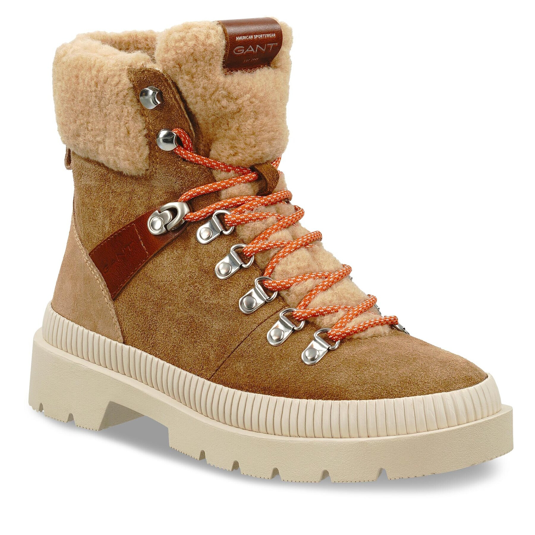 Gant Апрески Frenzyn Mid Boot 27543338 Кафяв - Pepit.bg
