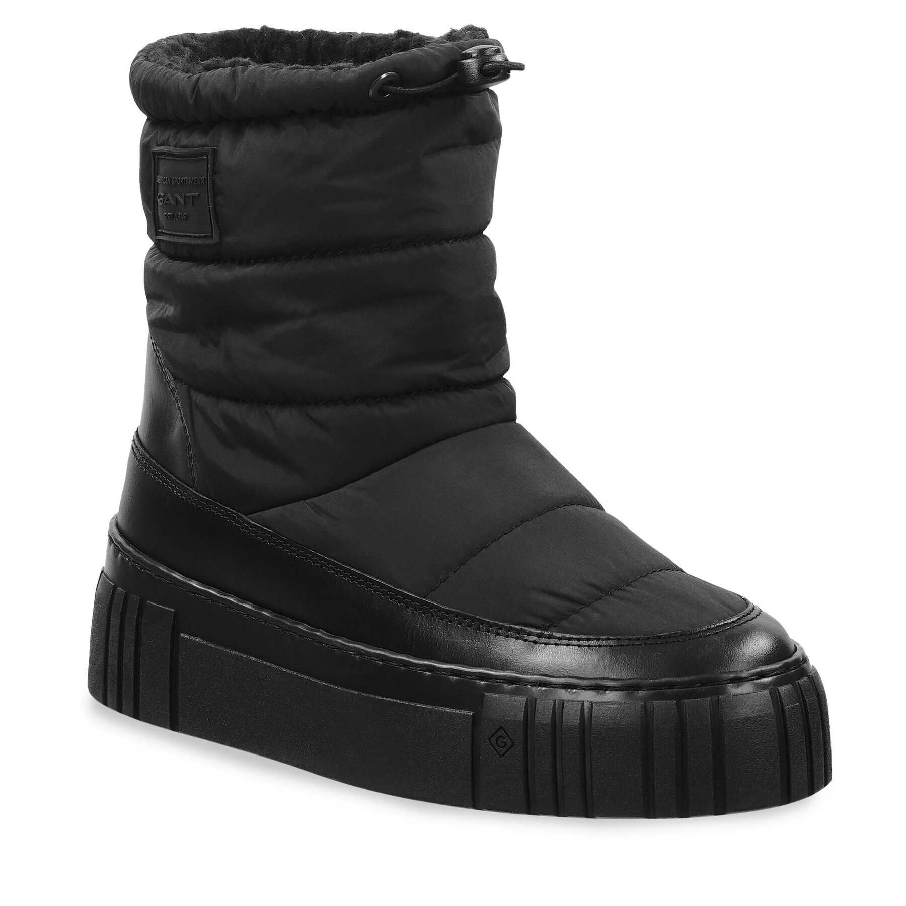 Gant Апрески Snowmont Mid Boot 27547369 Черен - Pepit.bg