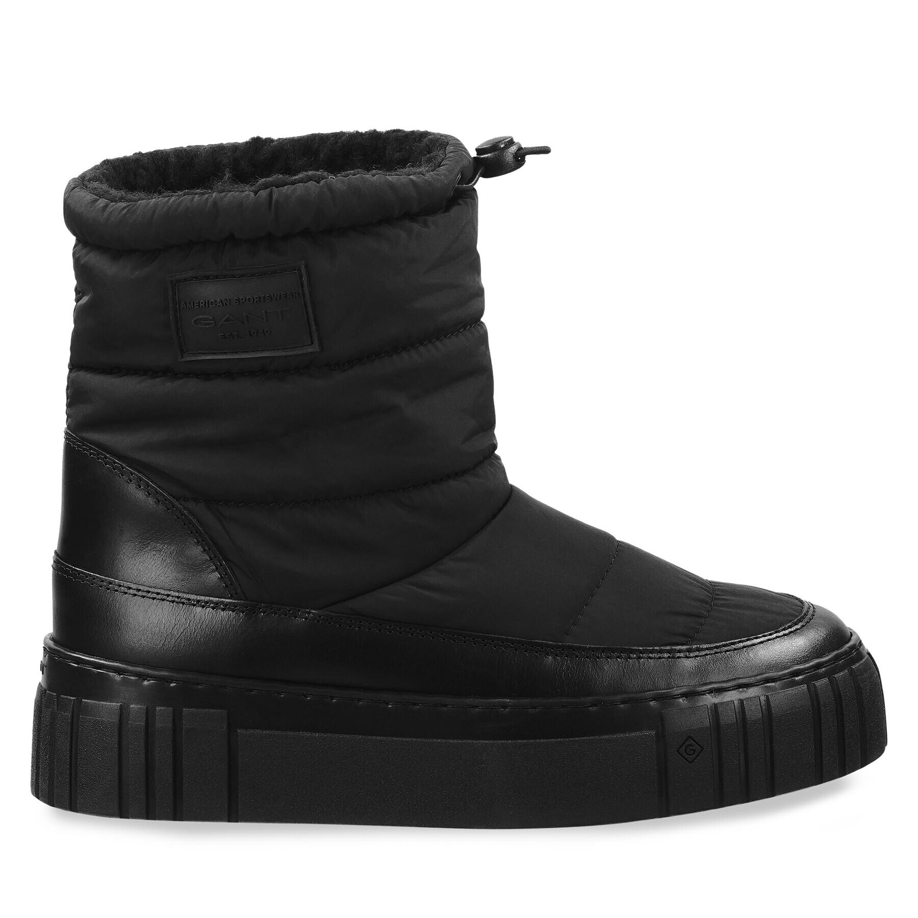 Gant Апрески Snowmont Mid Boot 27547369 Черен - Pepit.bg