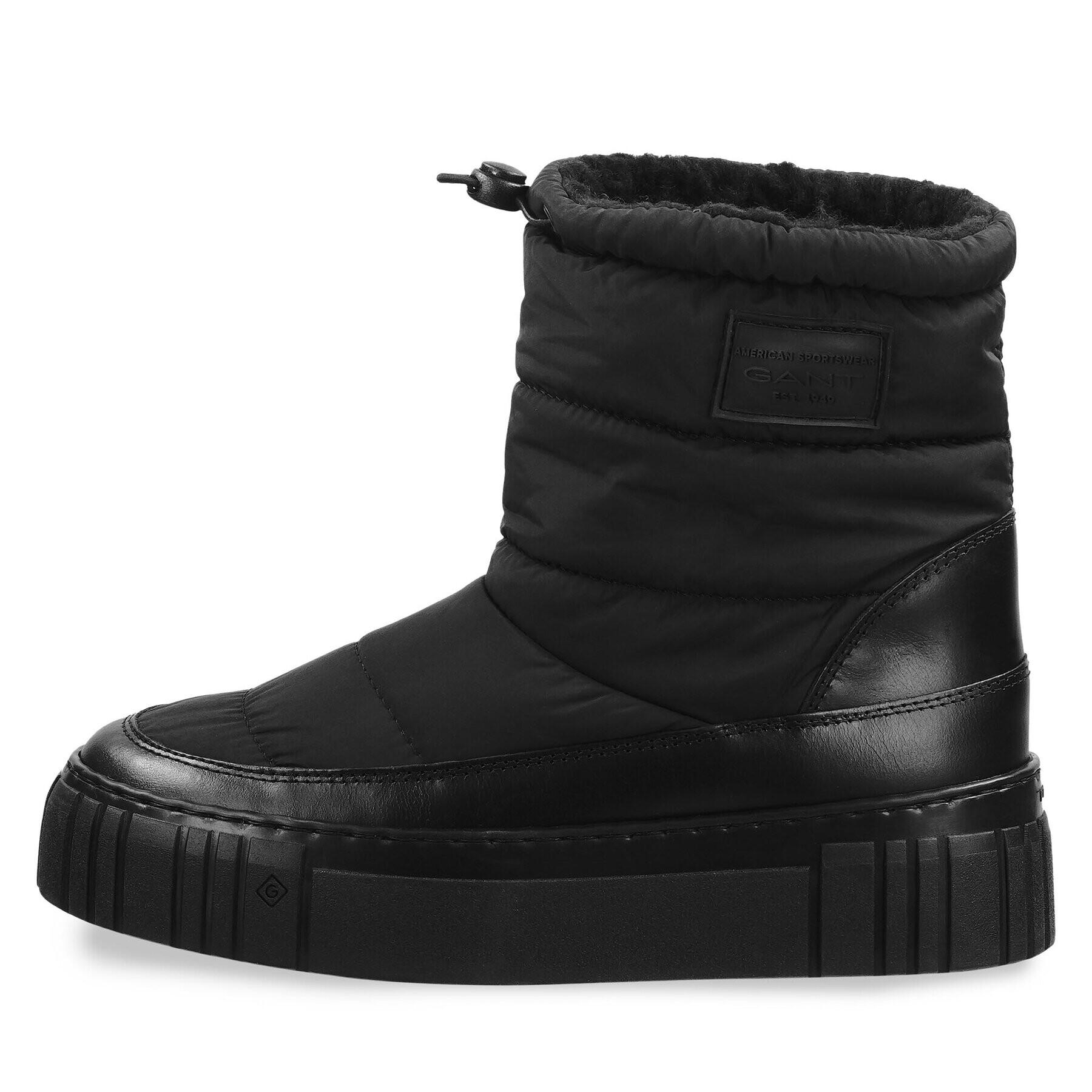 Gant Апрески Snowmont Mid Boot 27547369 Черен - Pepit.bg