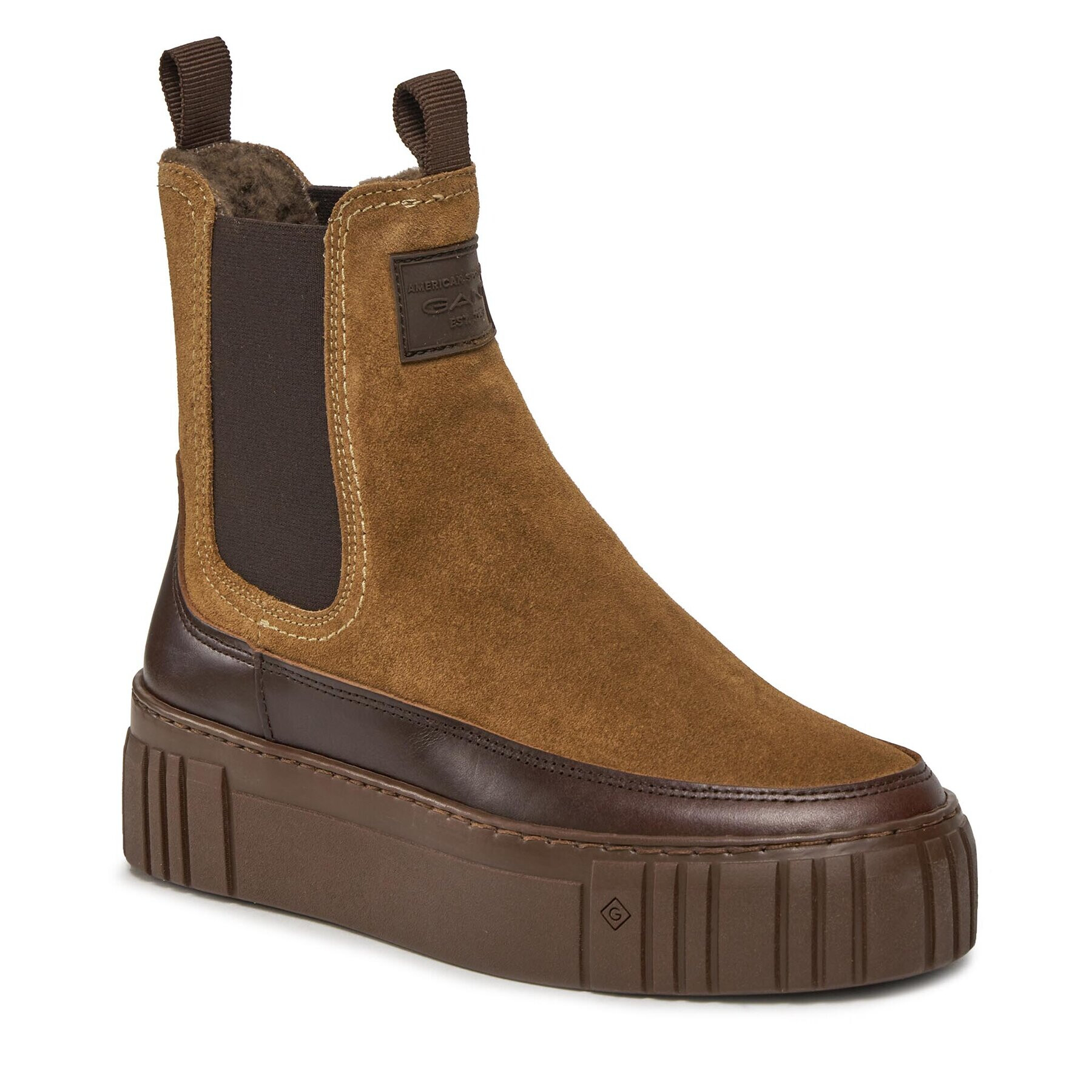 Gant Боти Snowmont Chelsea Boot 27553371 Кафяв - Pepit.bg