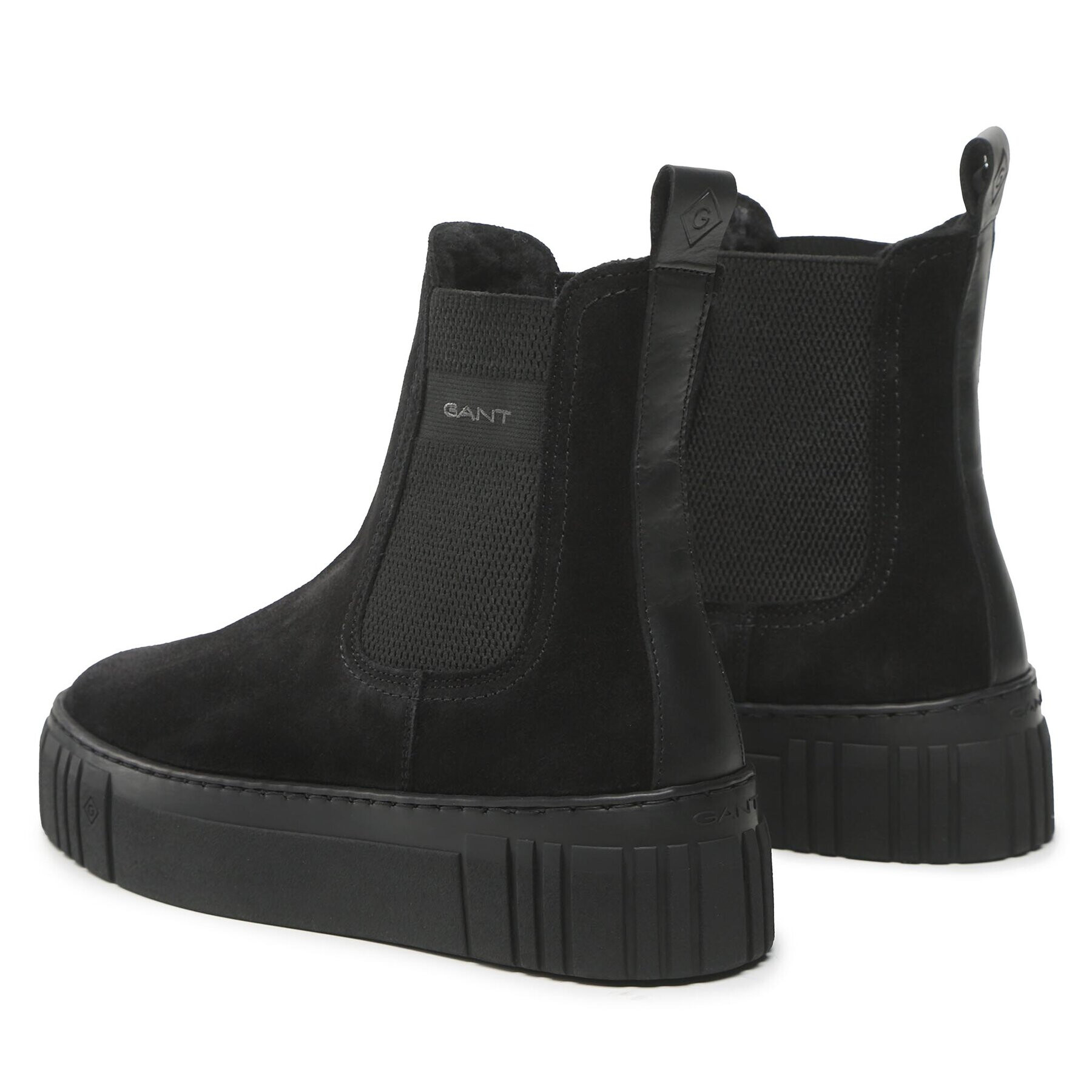 Gant Боти тип челси Snowmont 25551442 Черен - Pepit.bg