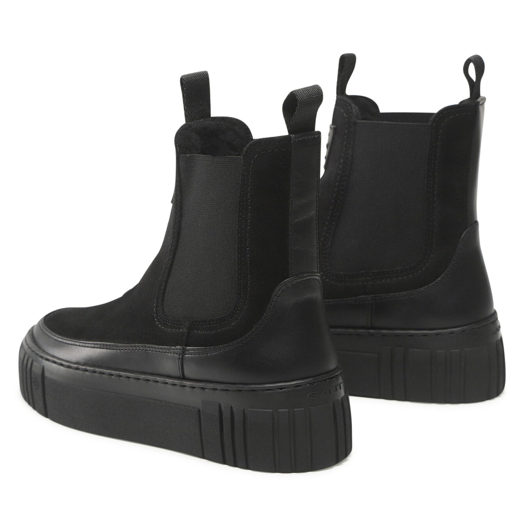 Gant Боти тип челси Snowmont 25551443 Черен - Pepit.bg