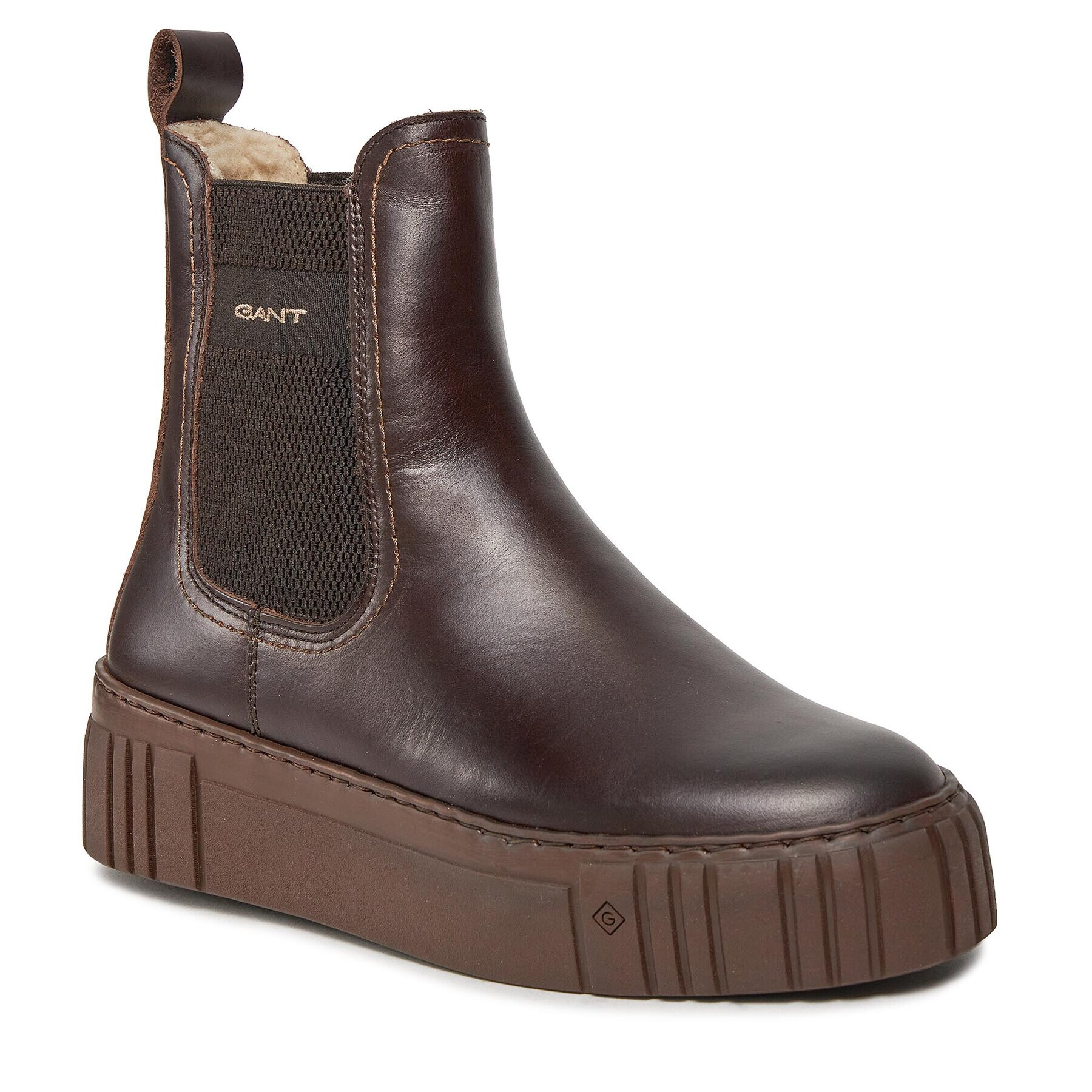 Gant Боти тип челси Snowmont Chelsea Boot 27551372 Кафяв - Pepit.bg