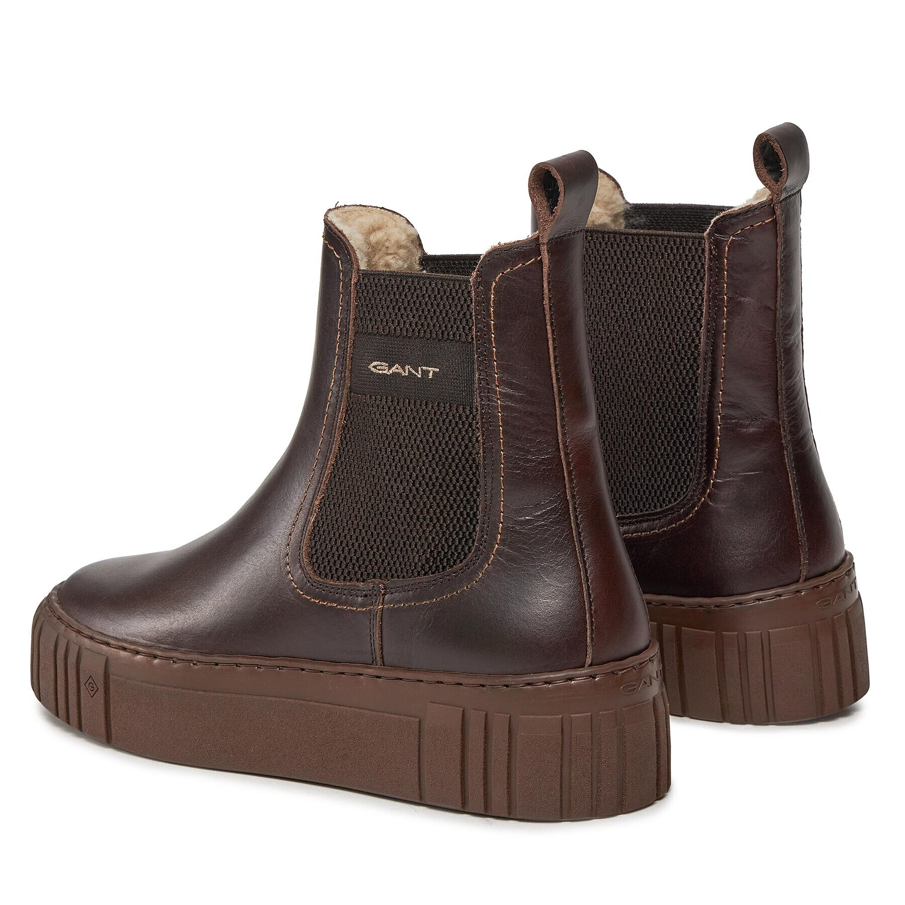 Gant Боти тип челси Snowmont Chelsea Boot 27551372 Кафяв - Pepit.bg