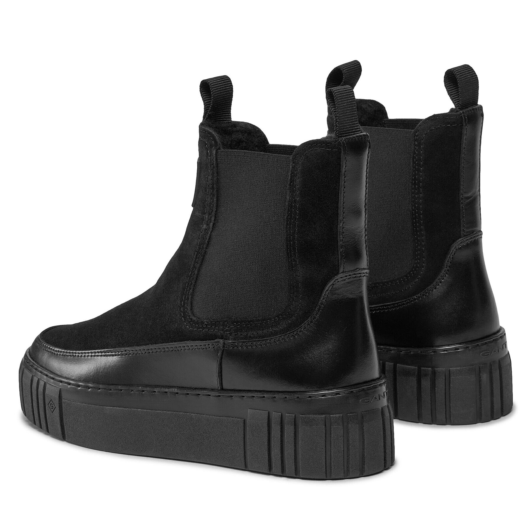 Gant Боти тип челси Snowmont Chelsea Boot 27553371 Черен - Pepit.bg