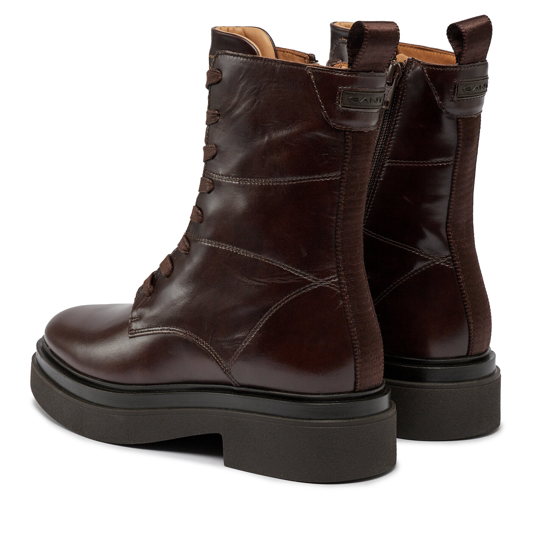 Gant Боти Zandrin Mid Boot 27541381 Кафяв - Pepit.bg