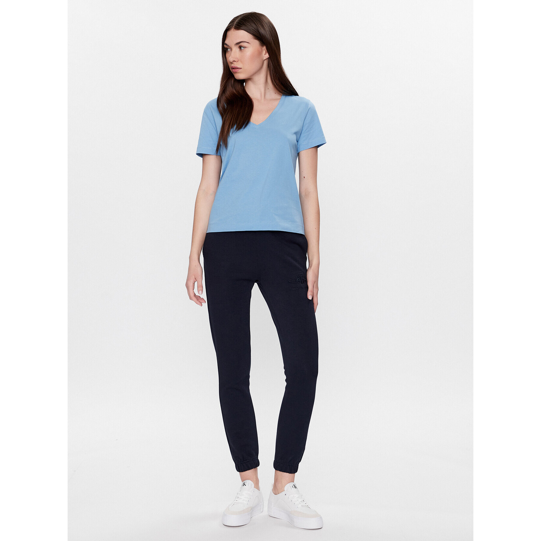 Gant Долнище анцуг 4200709 Тъмносин Regular Fit - Pepit.bg