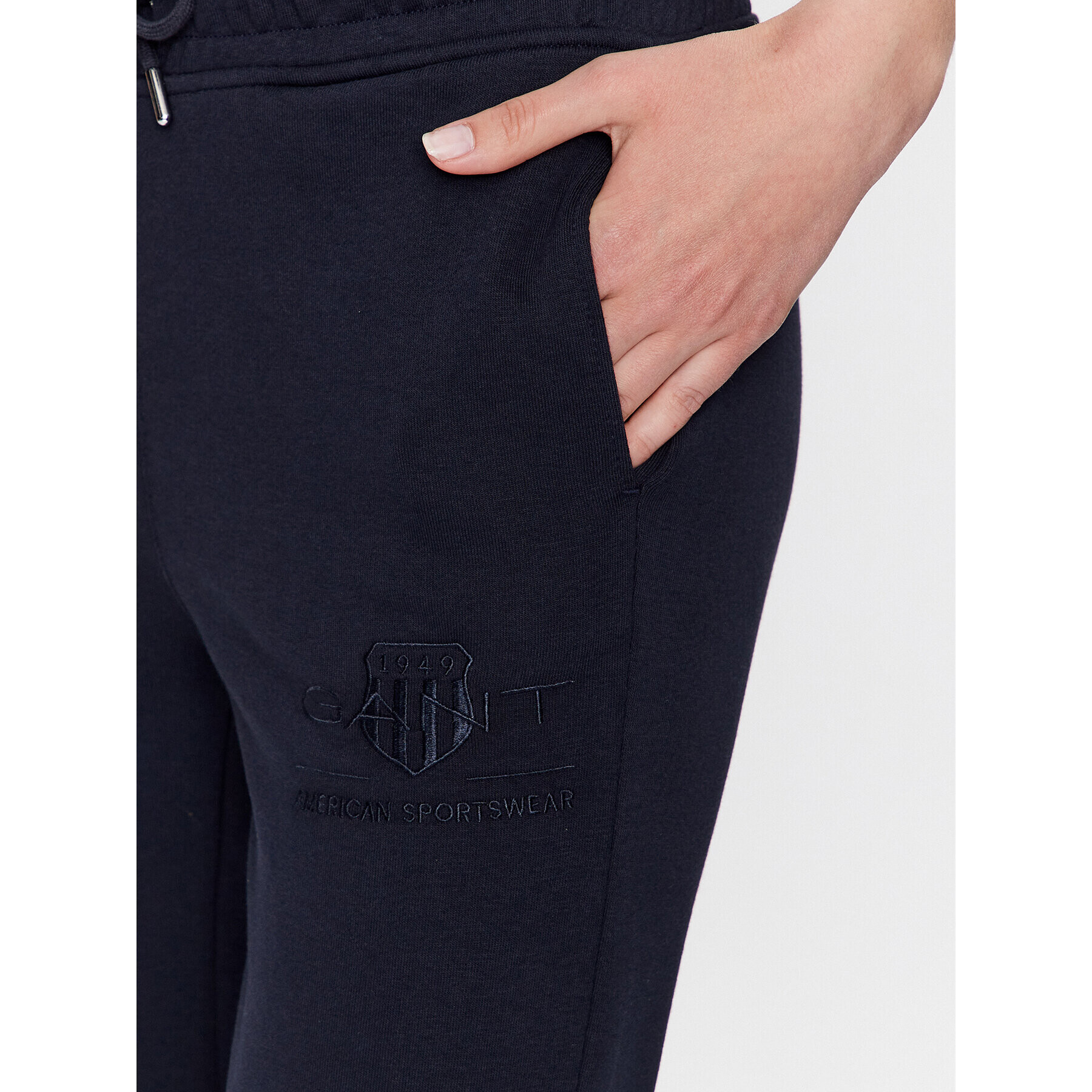 Gant Долнище анцуг 4200709 Тъмносин Regular Fit - Pepit.bg