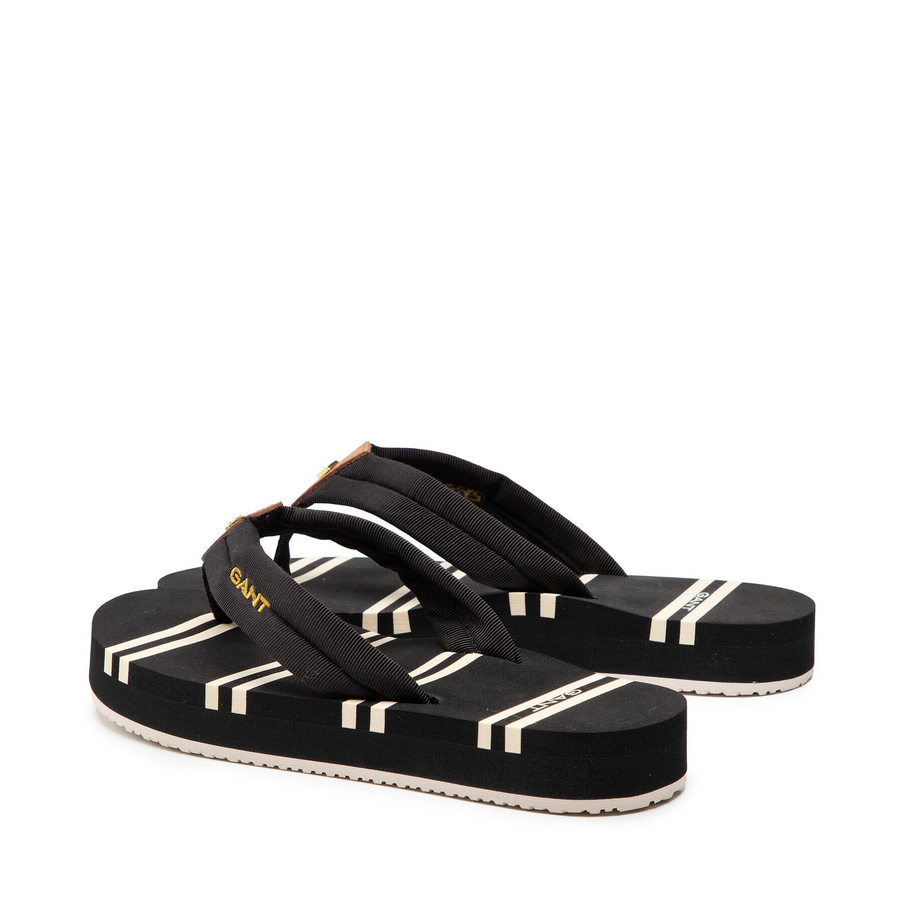 Gant Джапанки Lemonbeach 22599604 Черен - Pepit.bg