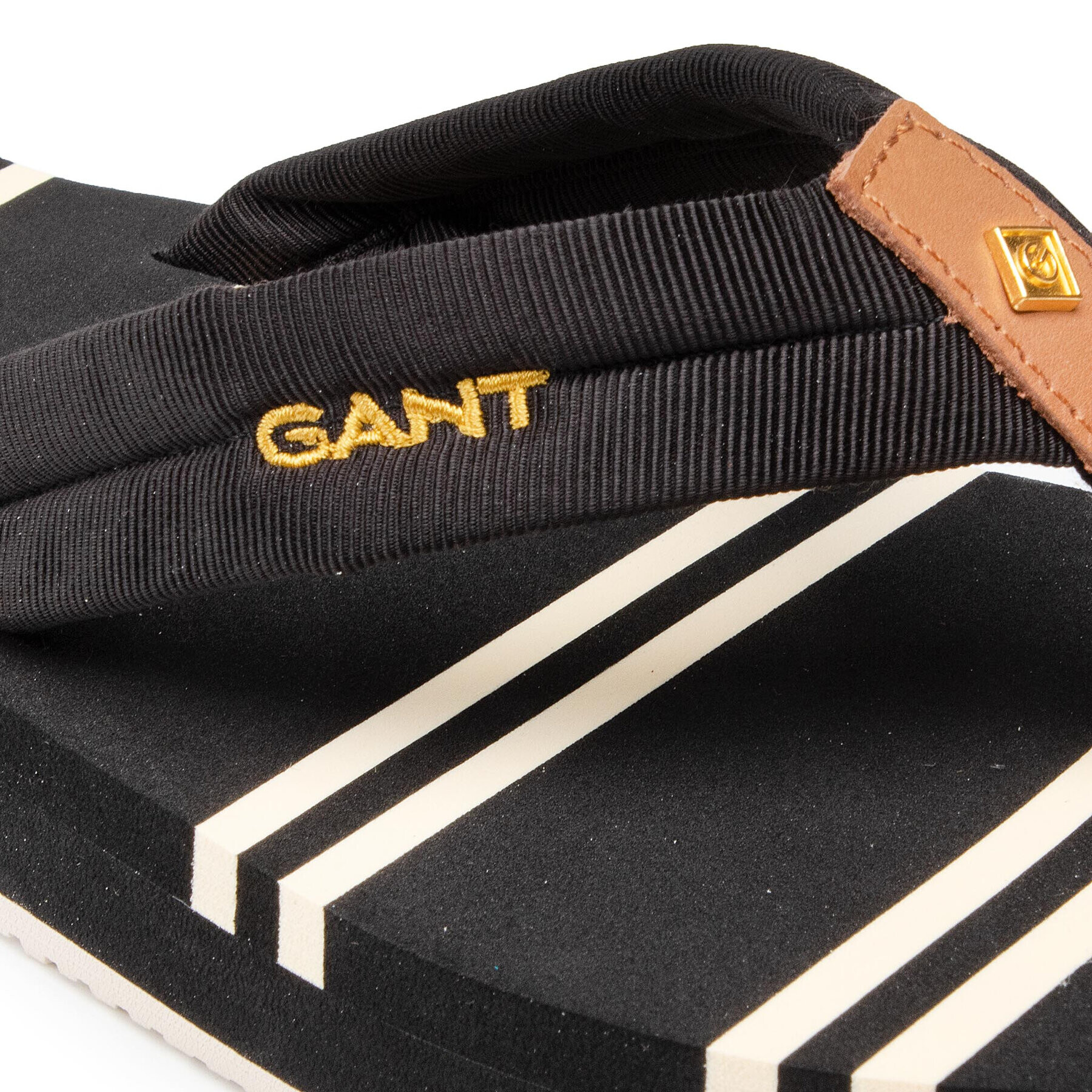 Gant Джапанки Lemonbeach 22599604 Черен - Pepit.bg