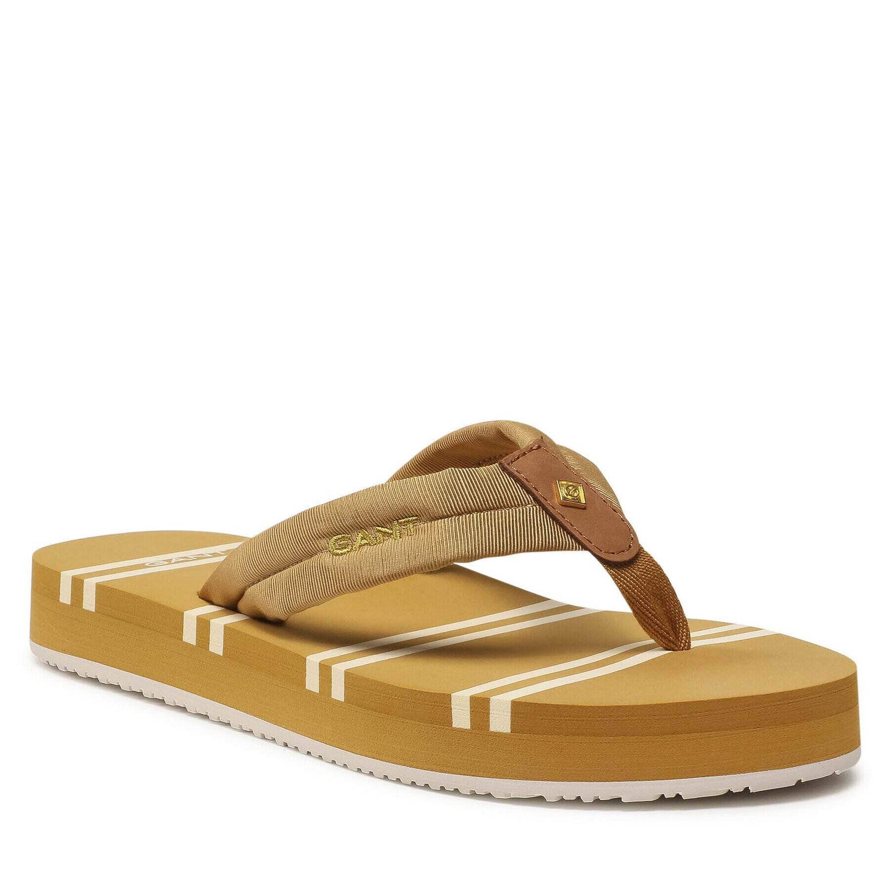 Gant Джапанки Lemonbeach 22599604 Жълт - Pepit.bg