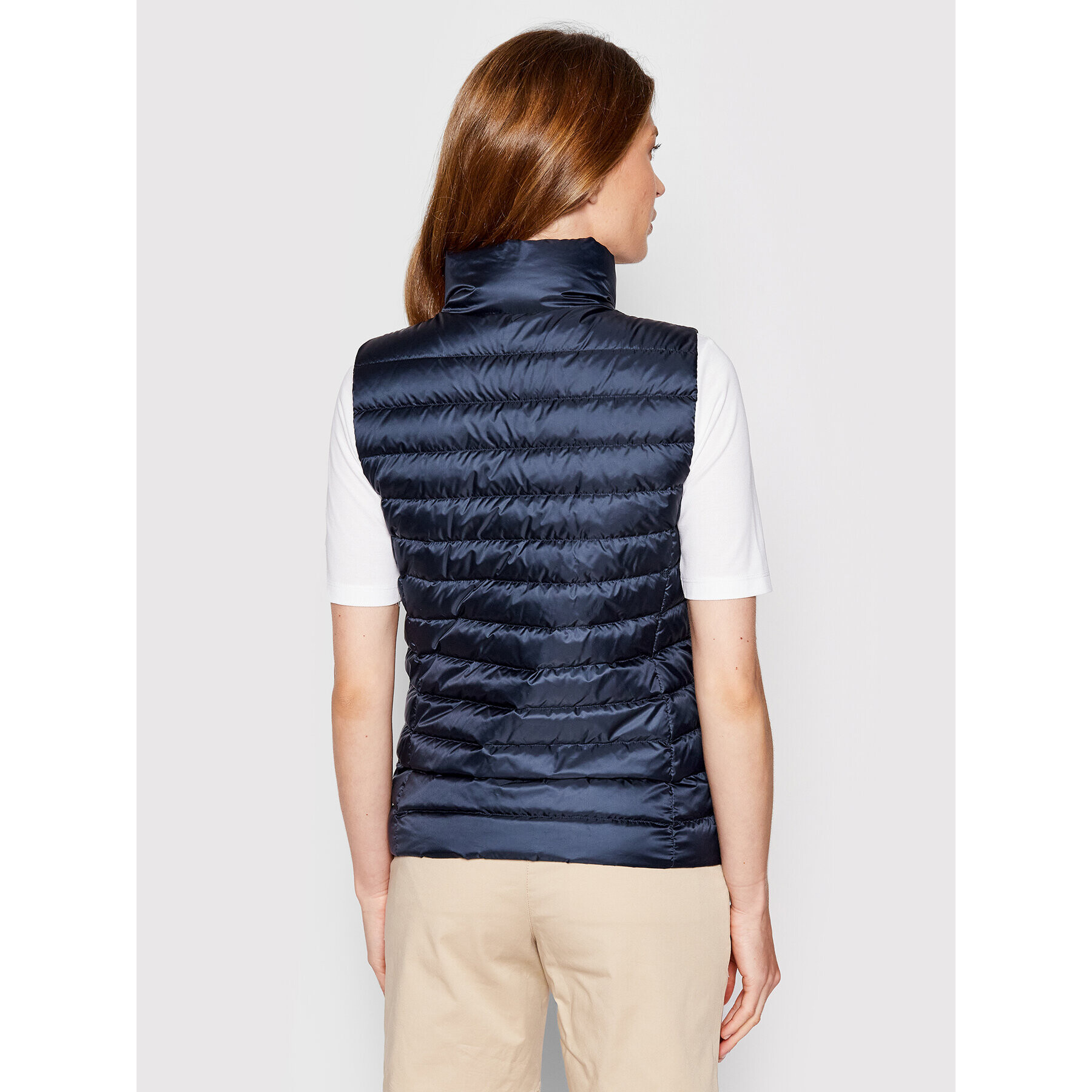 Gant Елек Light Down Gilet 4700210 Тъмносин Regular Fit - Pepit.bg