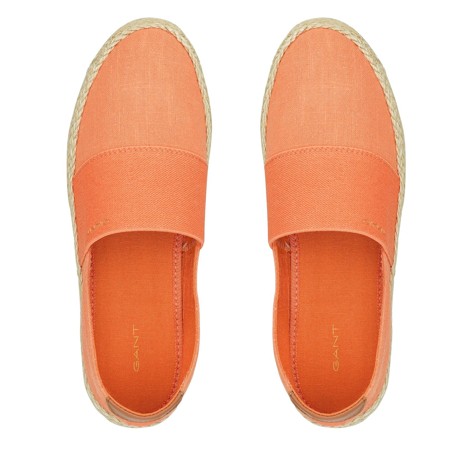 Gant Еспадрили Raffiaville 26569820 Оранжев - Pepit.bg