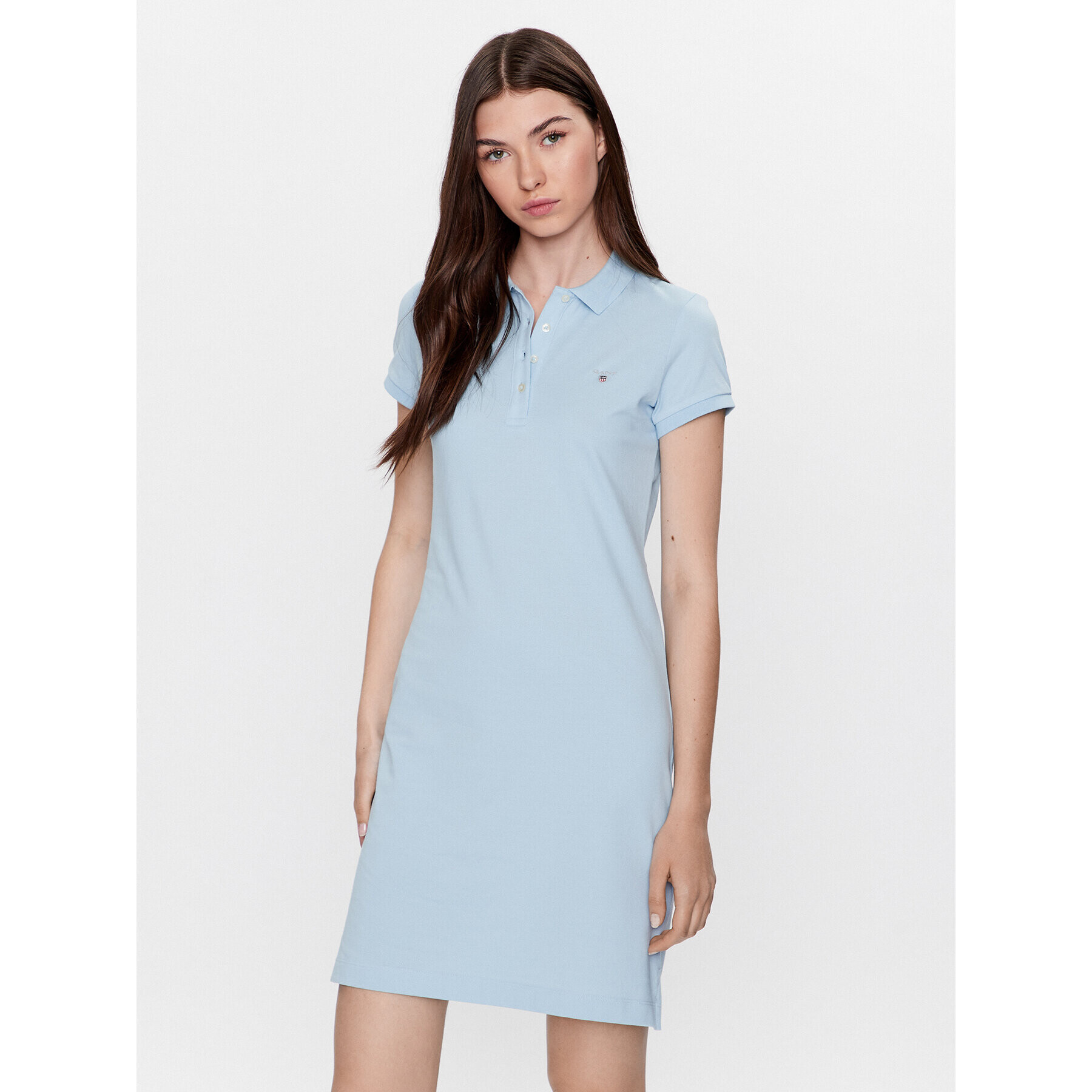 Gant Ежедневна рокля 402300 Син Regular Fit - Pepit.bg