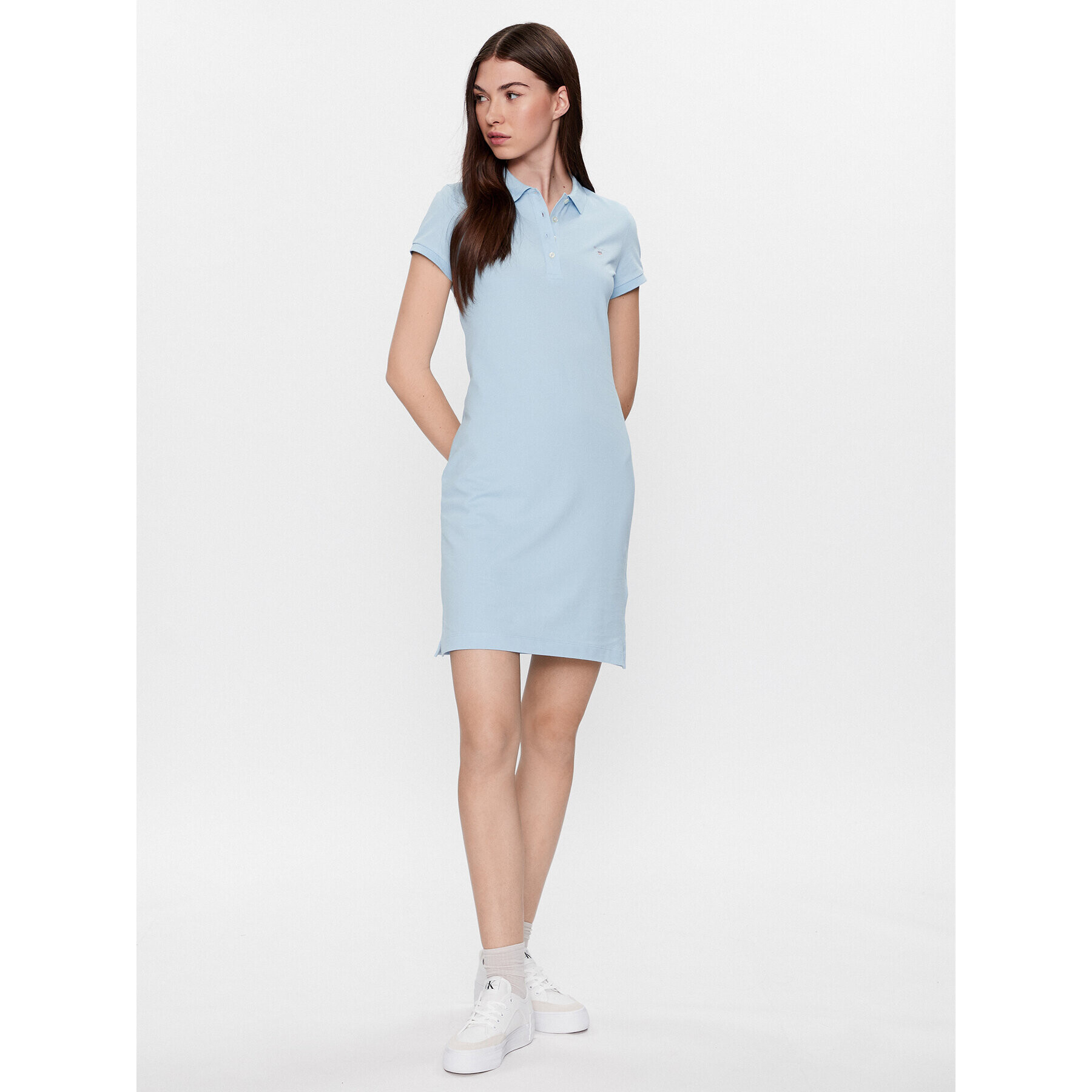 Gant Ежедневна рокля 402300 Син Regular Fit - Pepit.bg