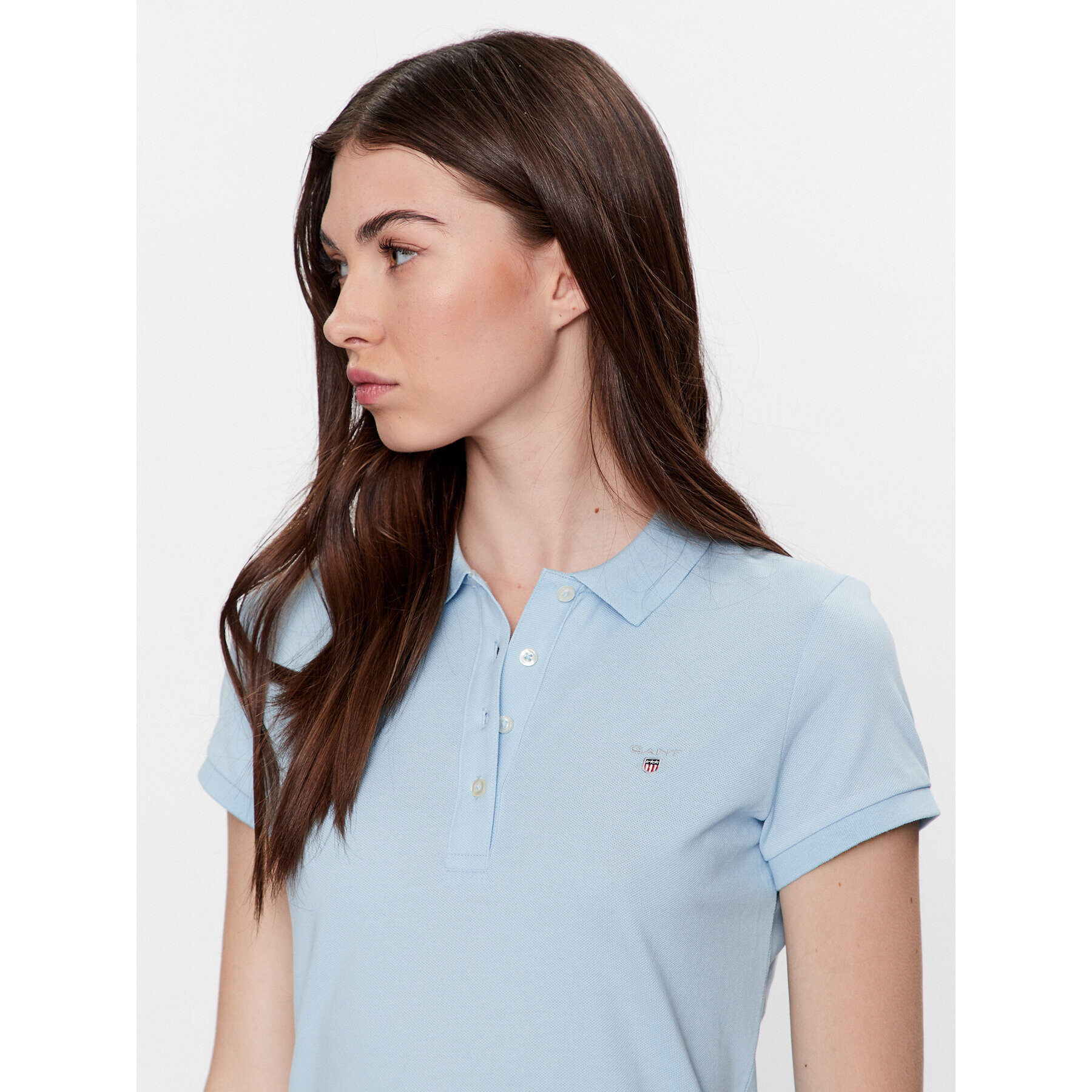 Gant Ежедневна рокля 402300 Син Regular Fit - Pepit.bg