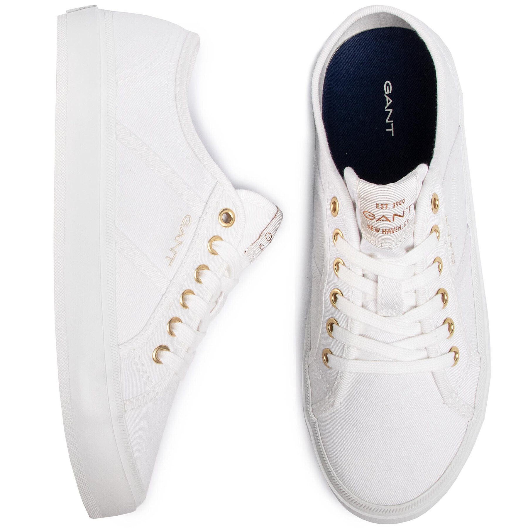 Gant Гуменки Pinestreet 20538513 Бял - Pepit.bg