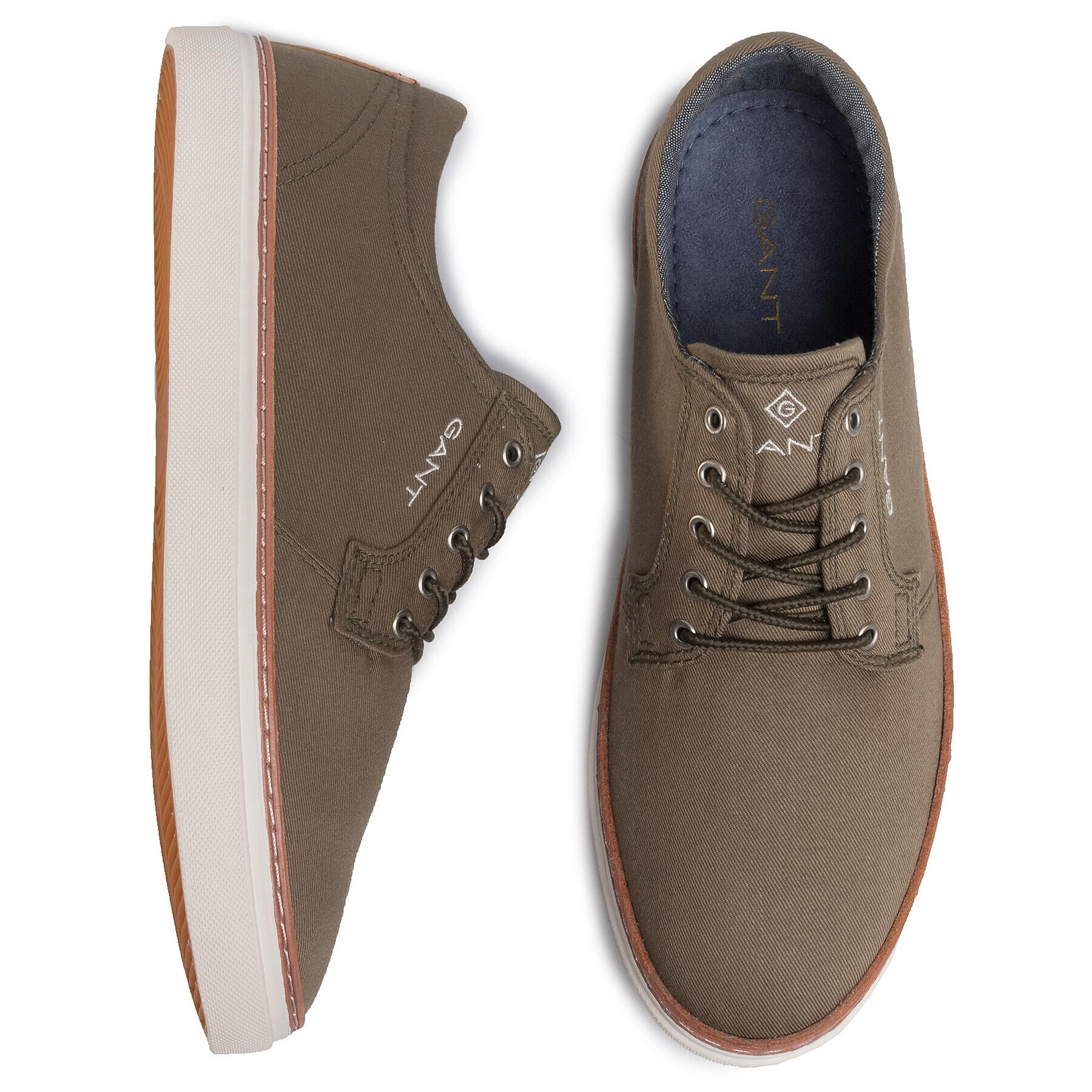 Gant Гуменки Prepville 20638496 Зелен - Pepit.bg