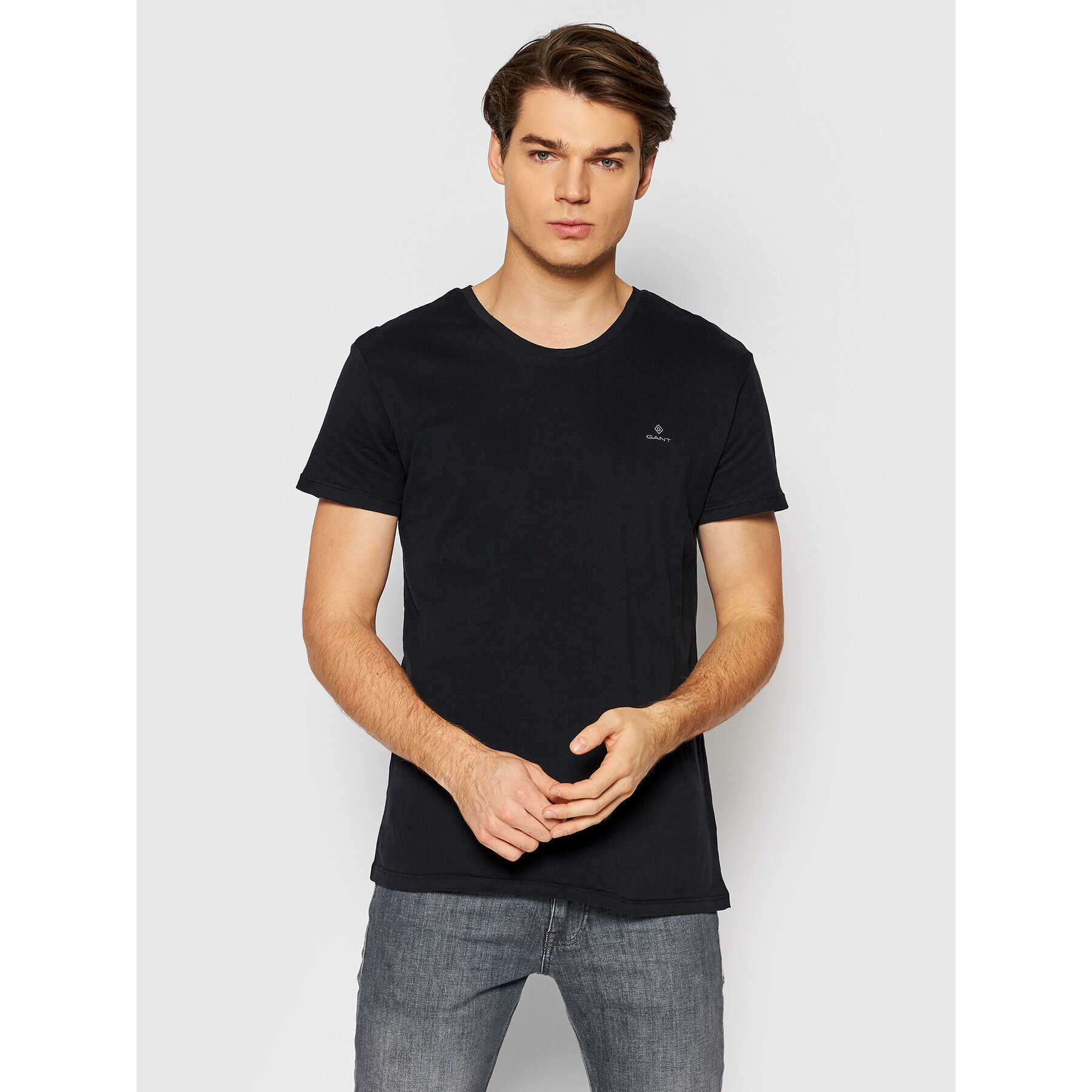 Gant Комплект 2 тишъртки Essentials 901002108 Черен Regular Fit - Pepit.bg