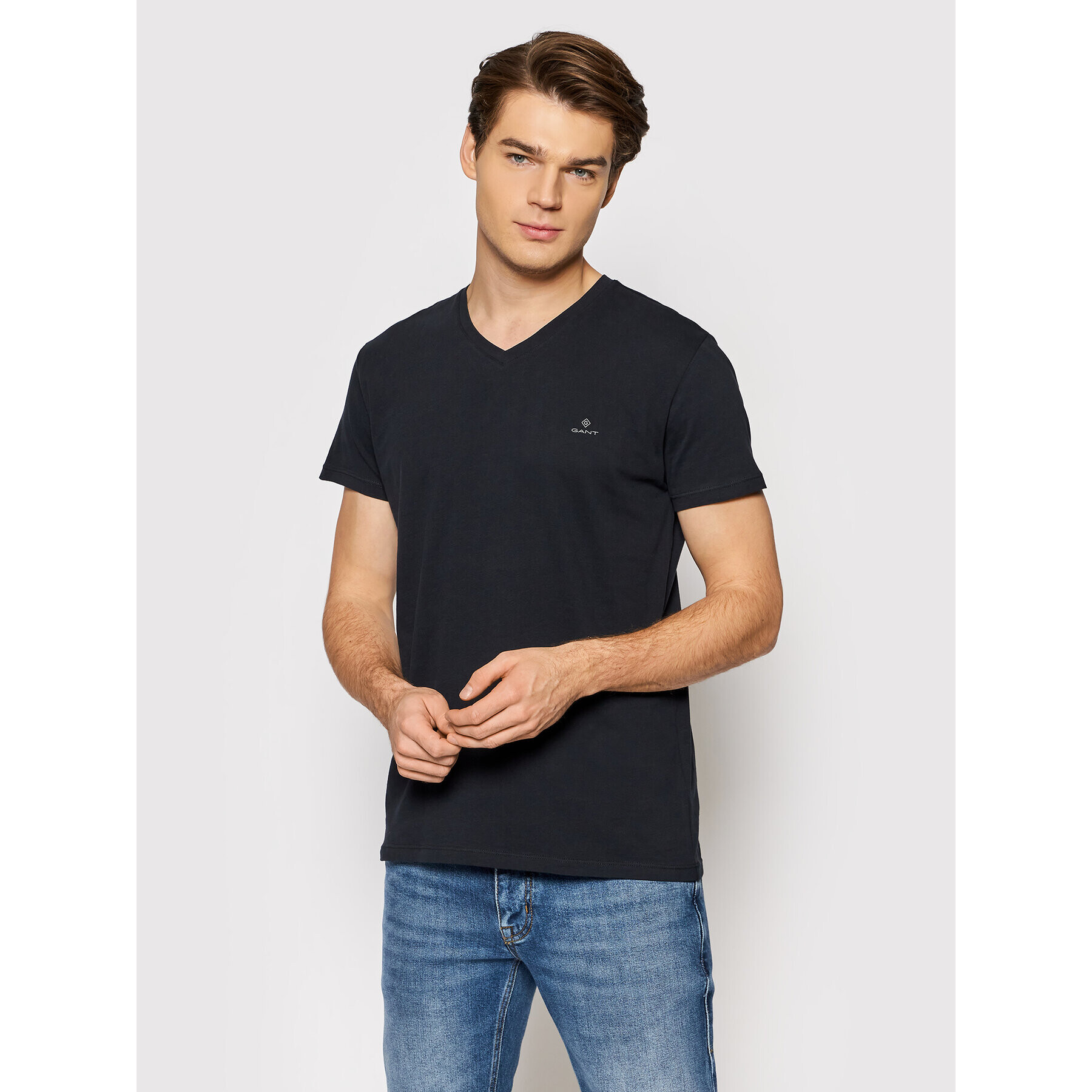 Gant Комплект 2 тишъртки Essentials 901002118 Черен Regular Fit - Pepit.bg