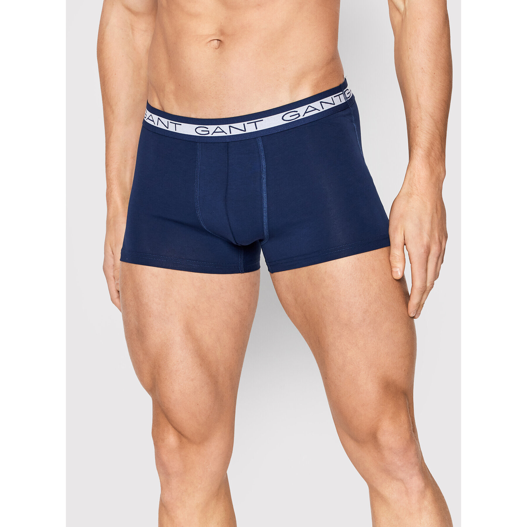Gant Комплект 3 чифта боксерки Basic 902033153 Тъмносин - Pepit.bg