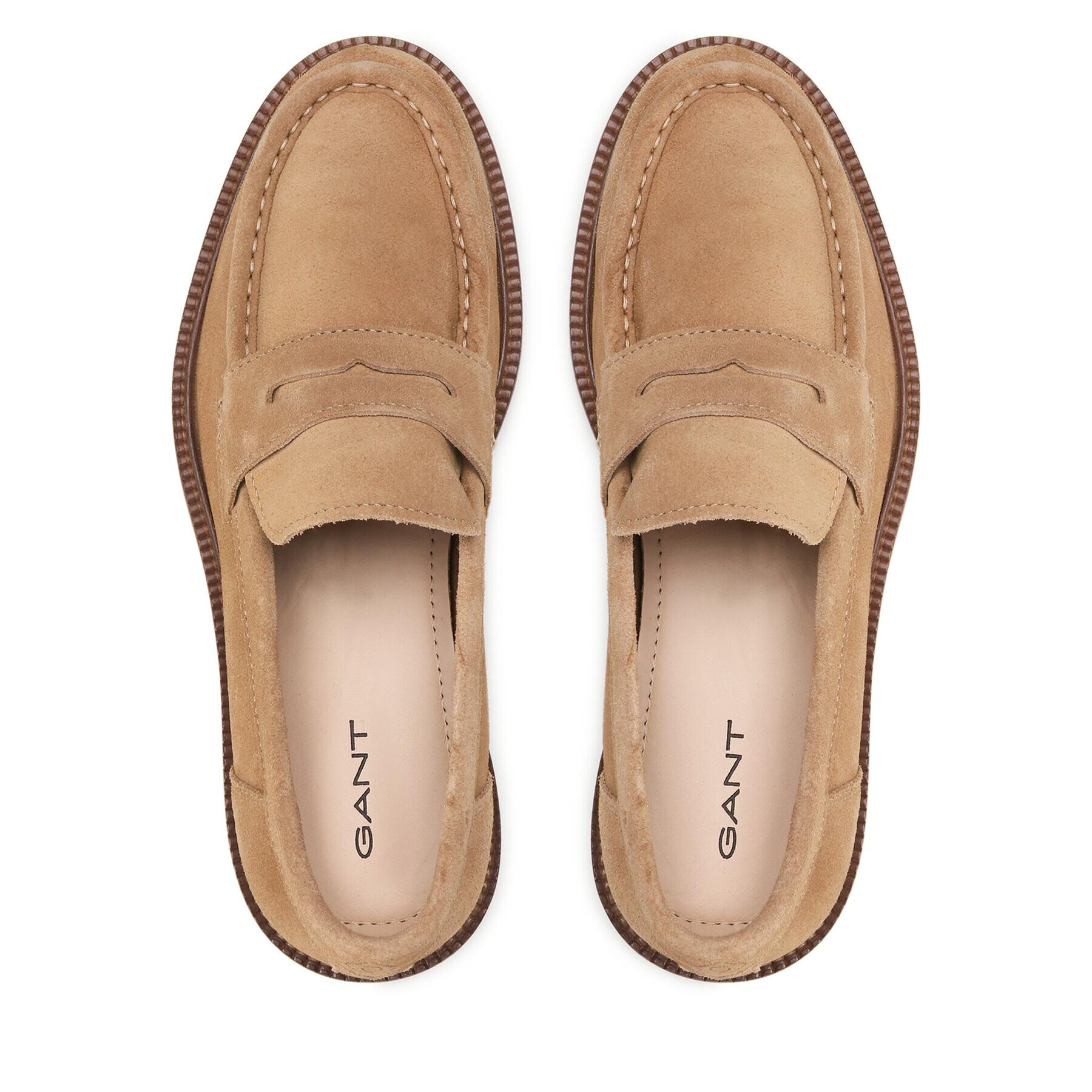 Gant Мокасини Jackmote 24673769 Бежов - Pepit.bg