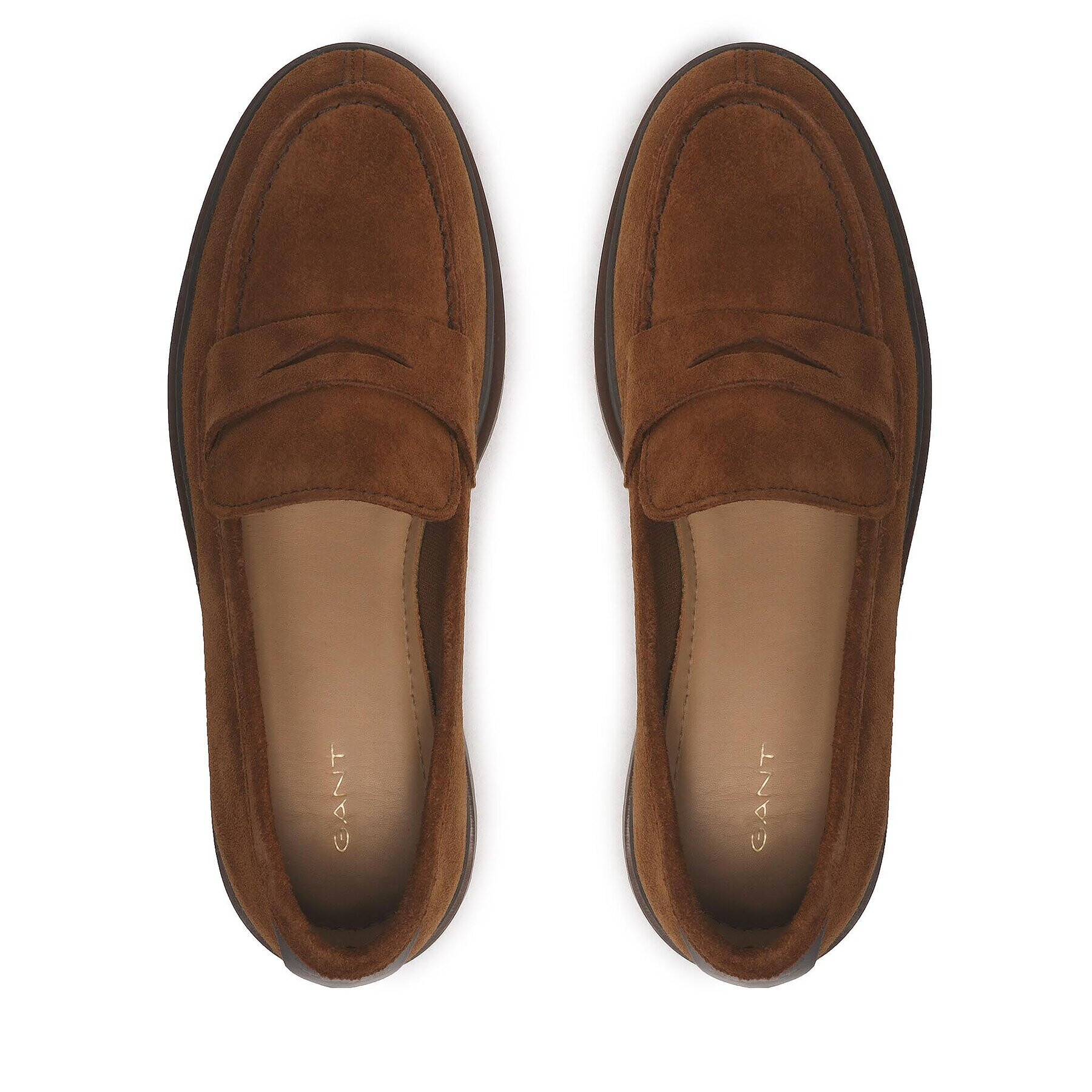 Gant лоуфъри с дебела подметка Aligrey 25573391 Кафяв - Pepit.bg
