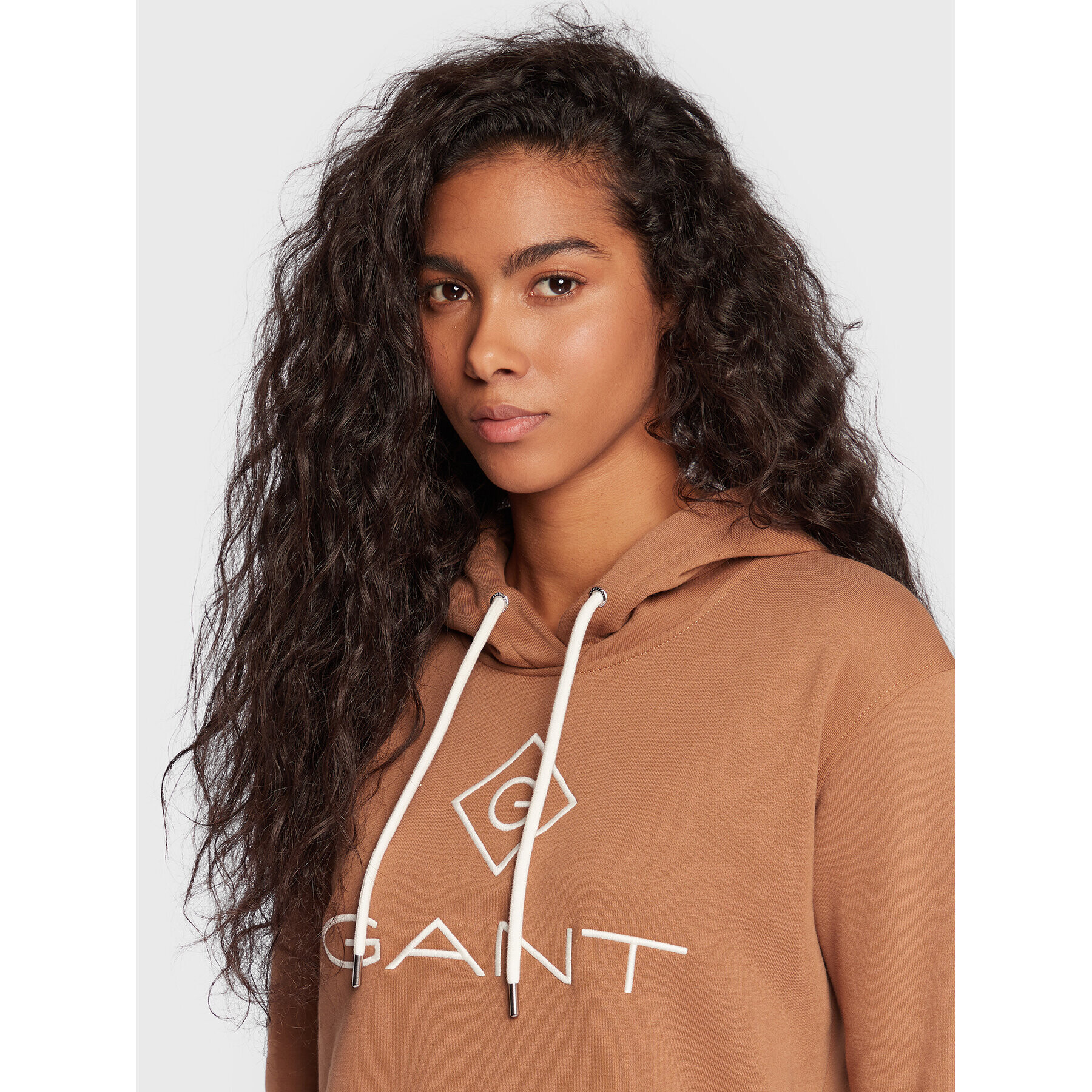 Gant Плетена рокля Lock Up 4204356 Кафяв Regular Fit - Pepit.bg