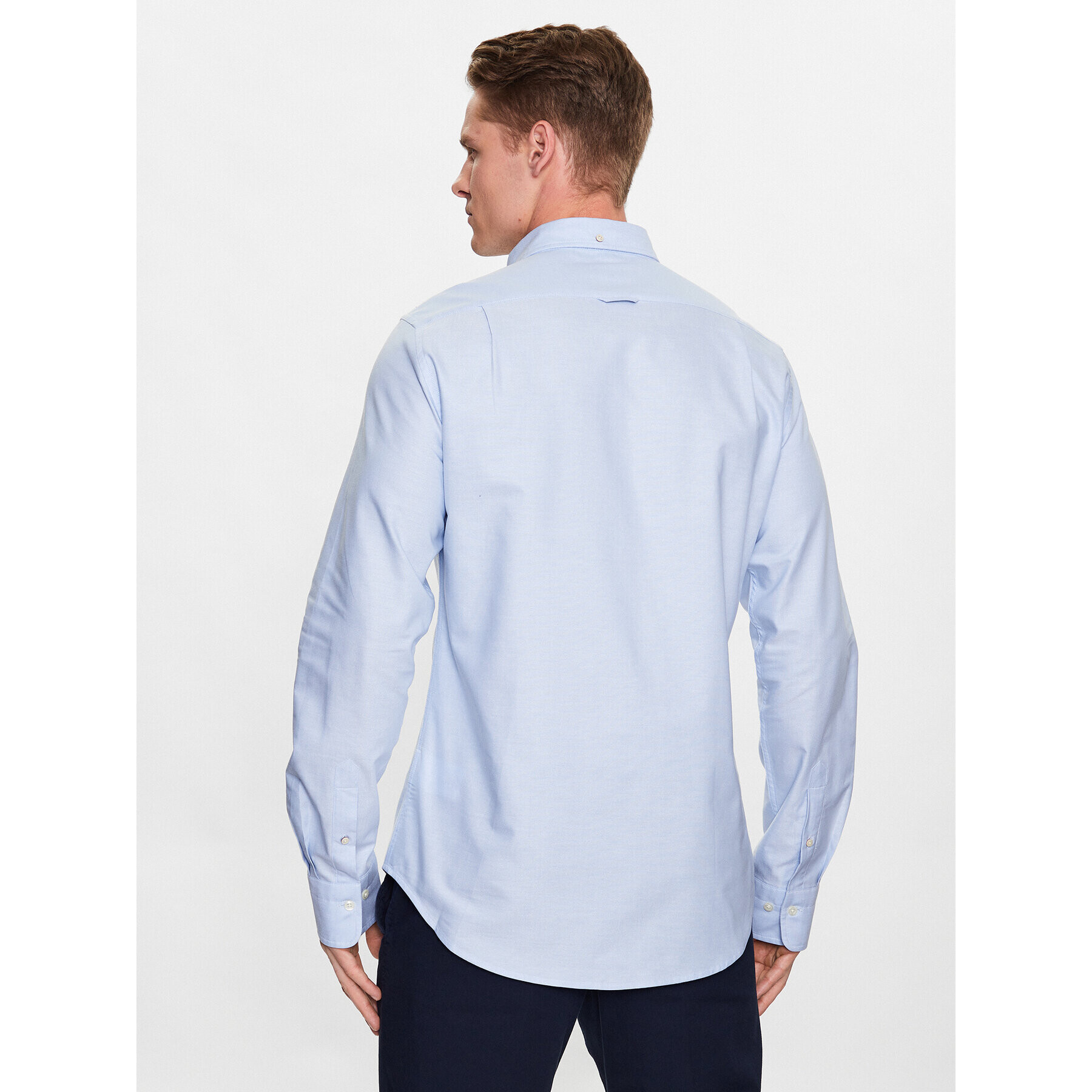 Gant Риза Oxford 3046002 Син Slim Fit - Pepit.bg