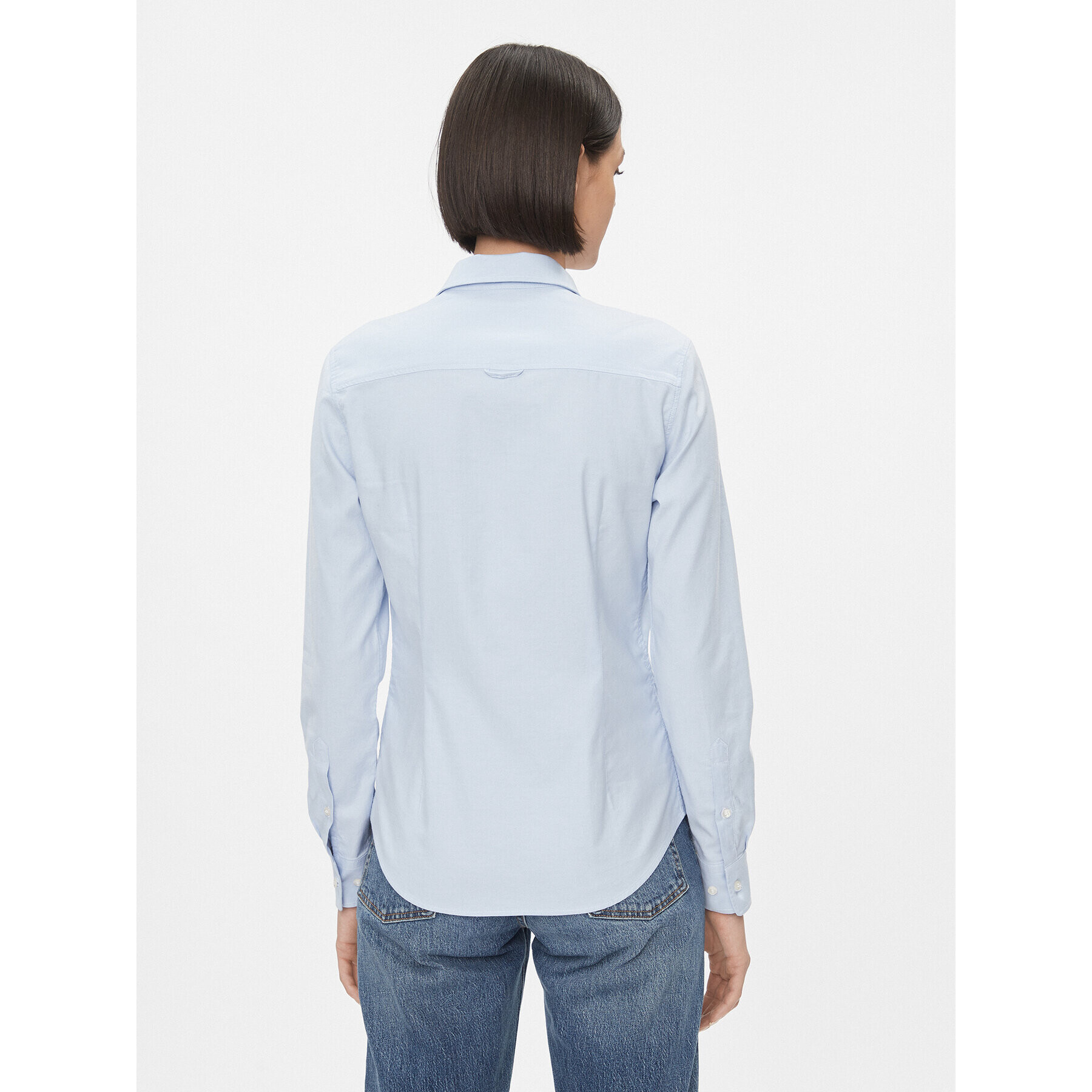 Gant Риза Slim Stretch Oxford 4300141 Син Slim Fit - Pepit.bg