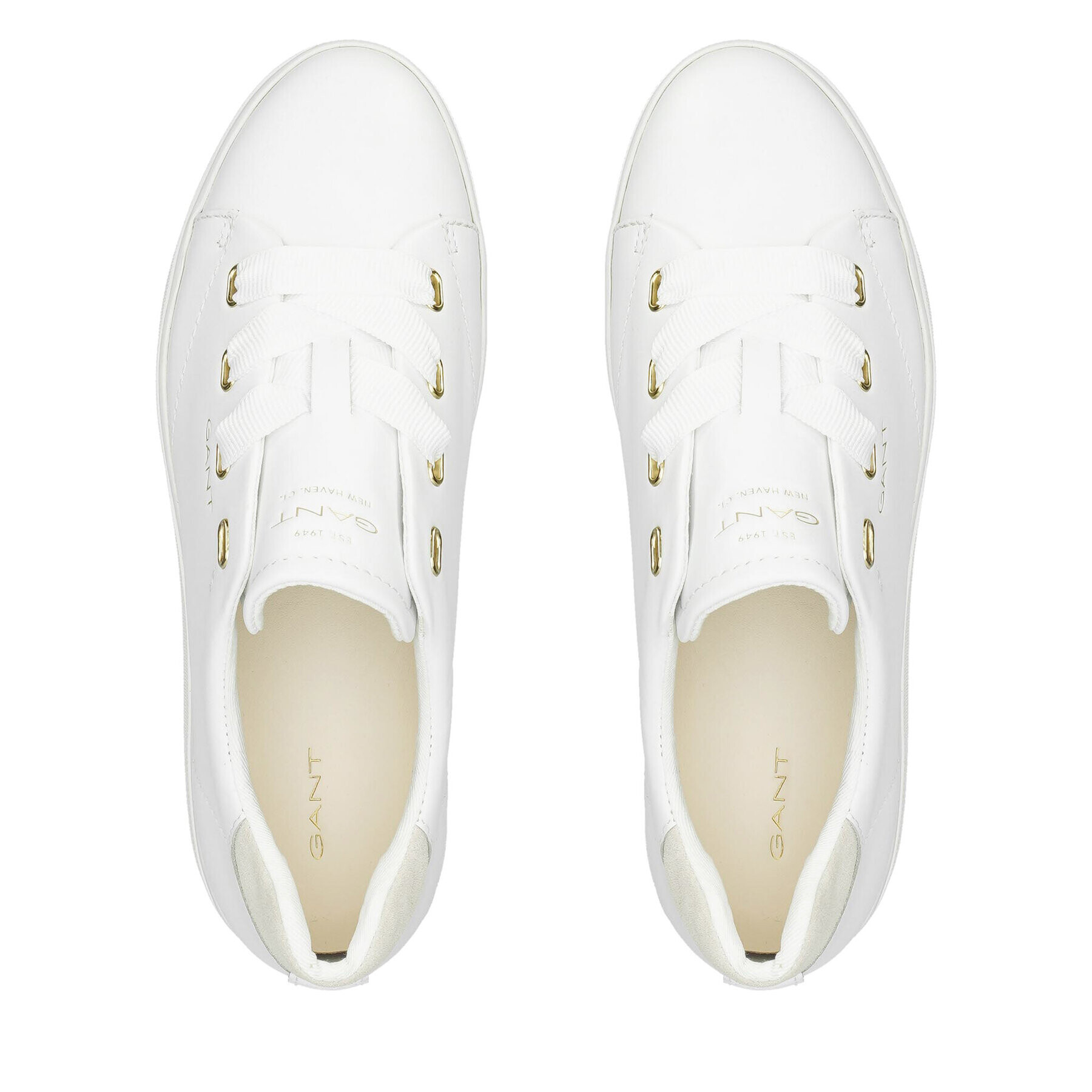 Gant Сникърси Avona Sneaker 27531157 Бял - Pepit.bg