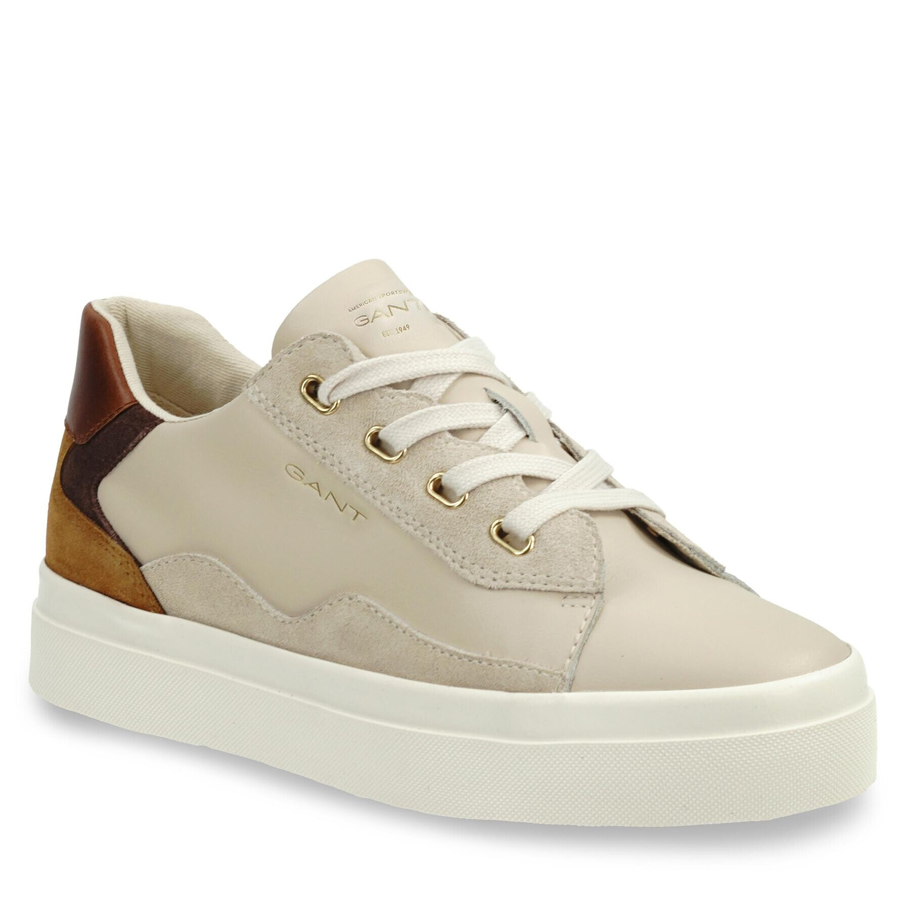 Gant Сникърси Avona Sneaker 27531158 Кафяв - Pepit.bg
