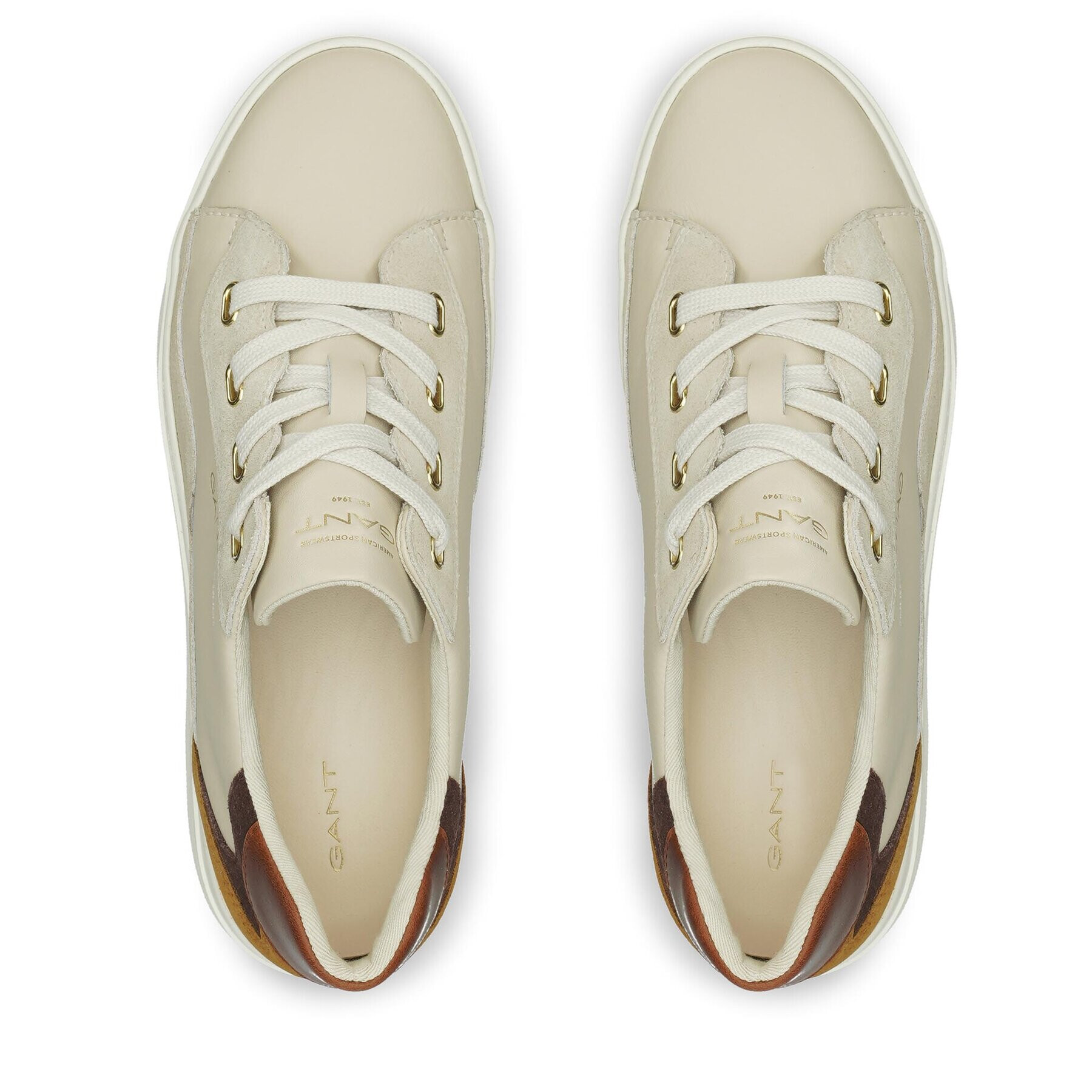Gant Сникърси Avona Sneaker 27531158 Кафяв - Pepit.bg