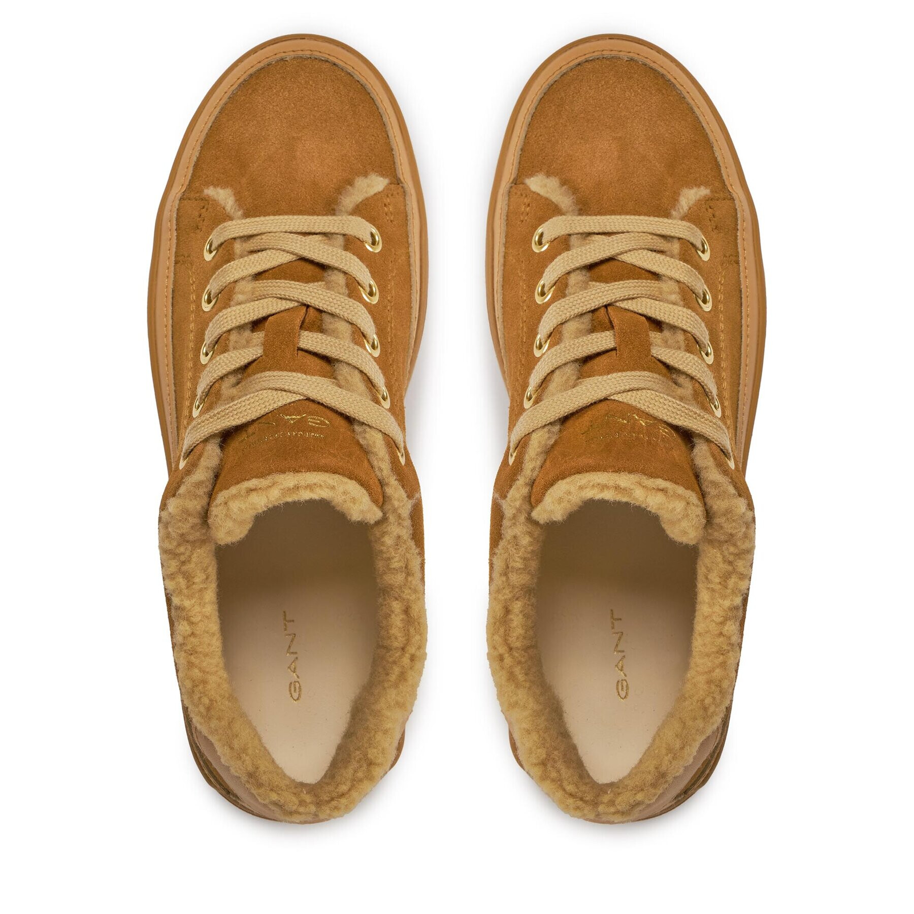 Gant Сникърси Avona Sneaker 27533155 Кафяв - Pepit.bg