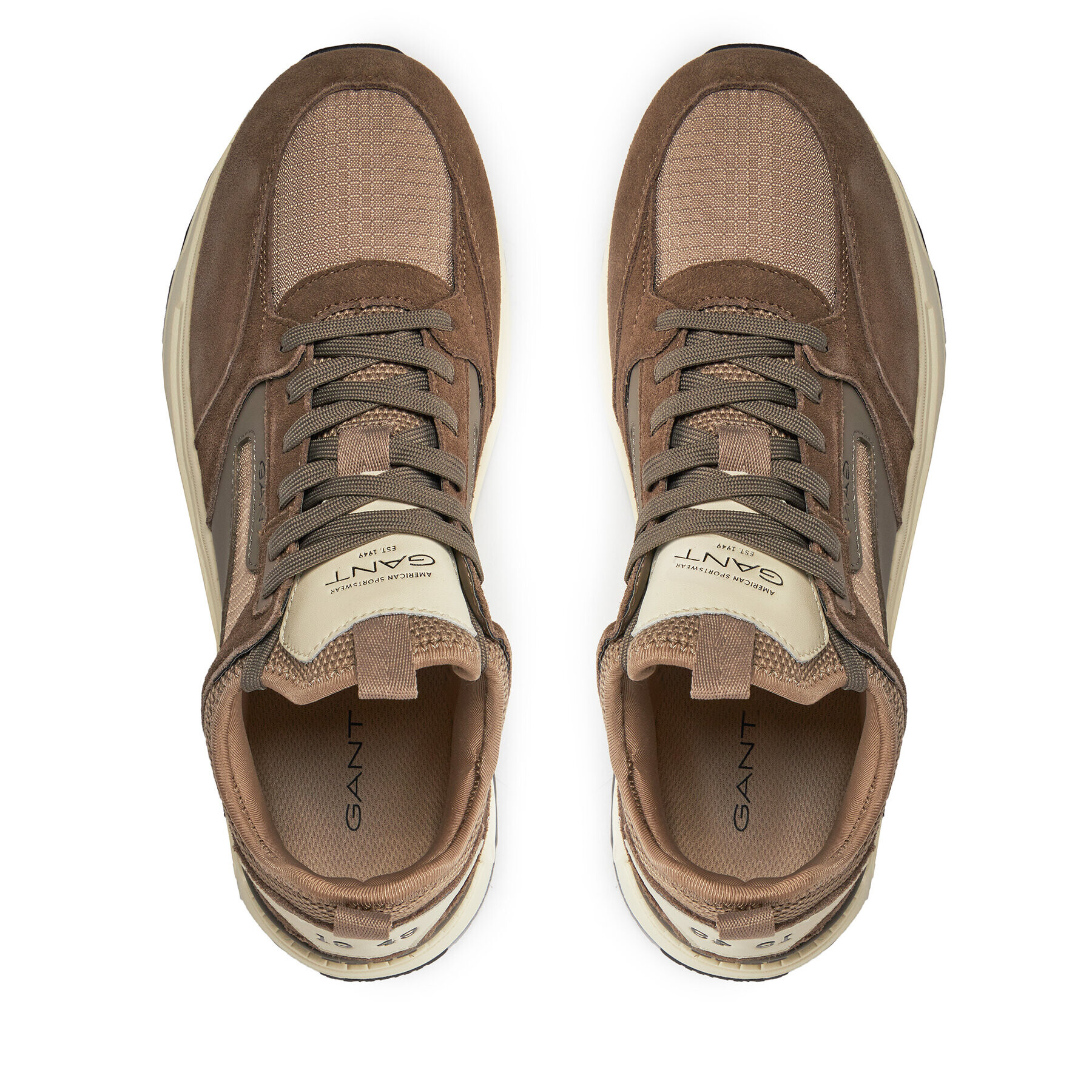 Gant Сникърси Jeuton Sneaker 27637214 Кафяв - Pepit.bg