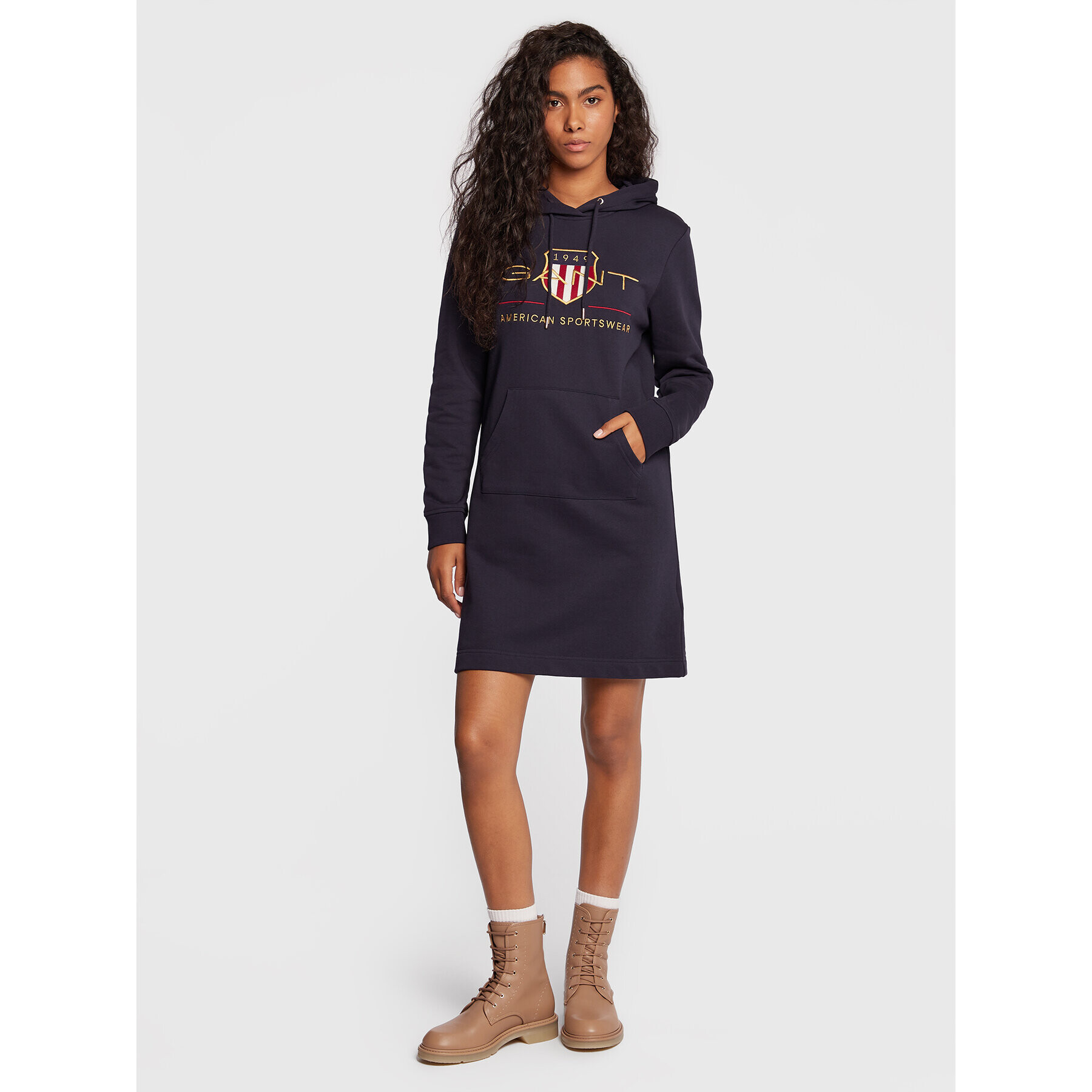 Gant Суитшърт Archive 4204361 Тъмносин Regular Fit - Pepit.bg