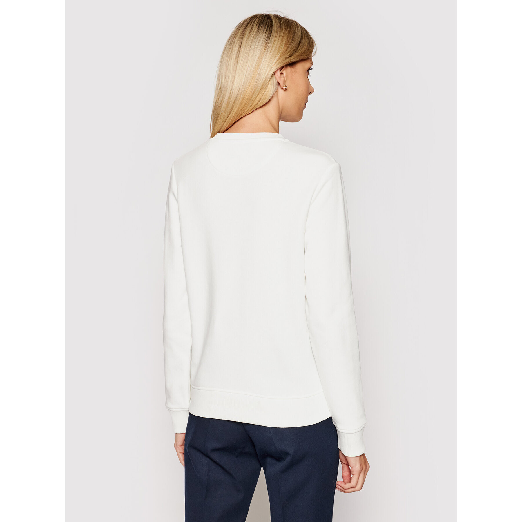 Gant Суитшърт Archive Shield 4204688 Бял Regular Fit - Pepit.bg