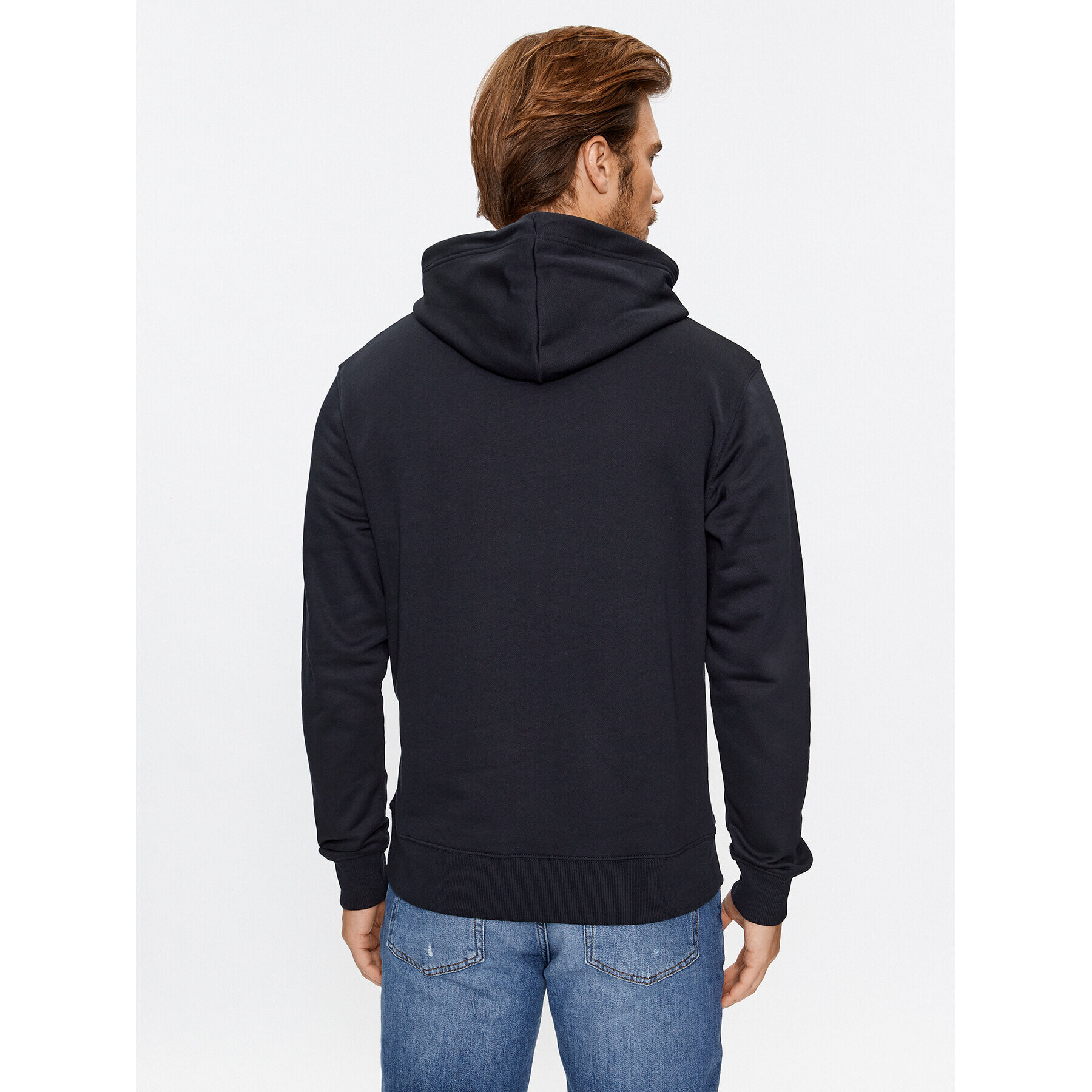 Gant Суитшърт Crest Hoodie 2006069 Черен Relaxed Fit - Pepit.bg