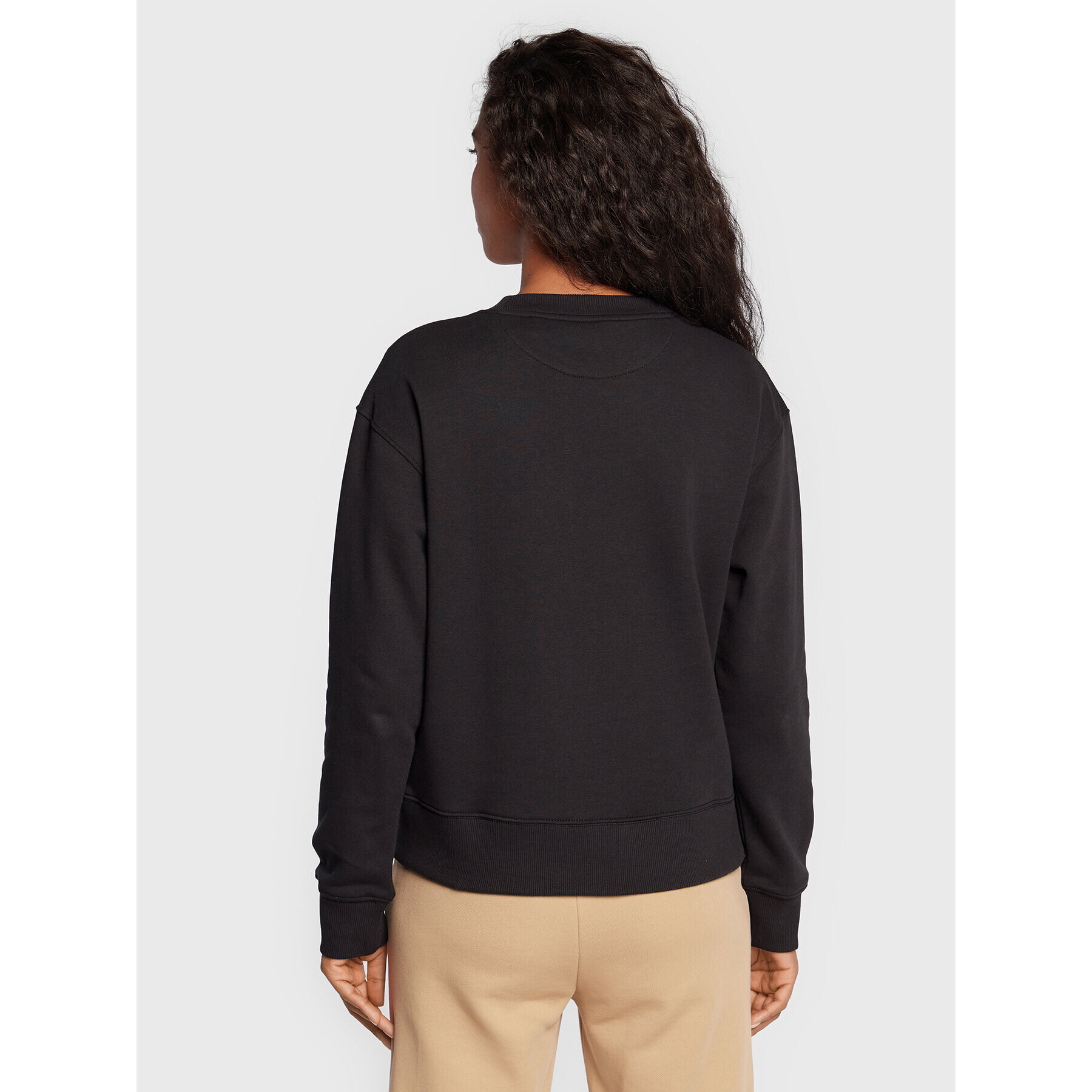 Gant Суитшърт Crest Shield 4203666 Черен Regular Fit - Pepit.bg