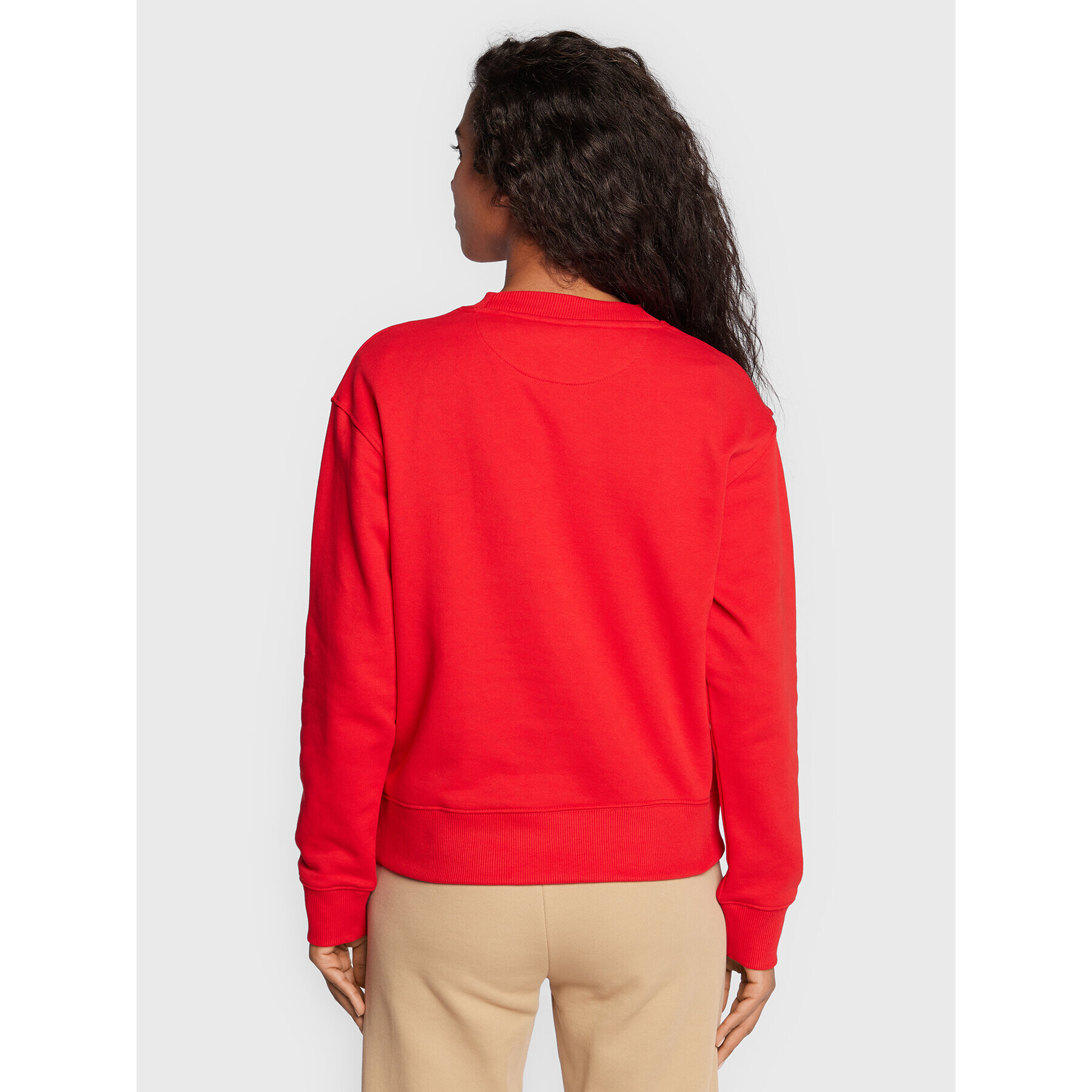 Gant Суитшърт Crest Shield 4203666 Червен Regular Fit - Pepit.bg