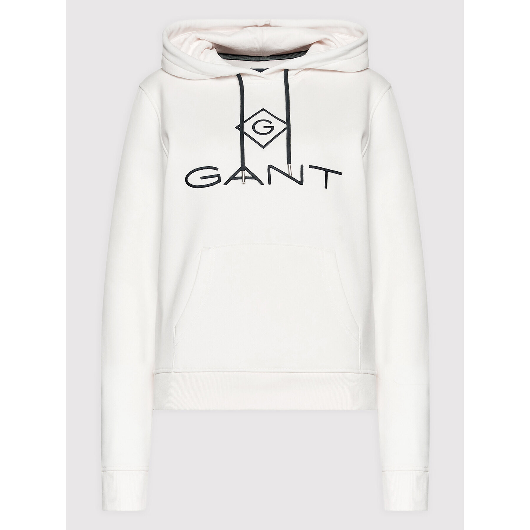 Gant Суитшърт Lock Up 4204681 Бял Regular Fit - Pepit.bg
