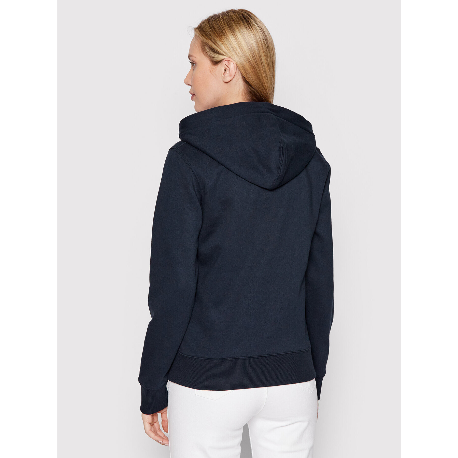 Gant Суитшърт Logo 4200643 Тъмносин Regular Fit - Pepit.bg